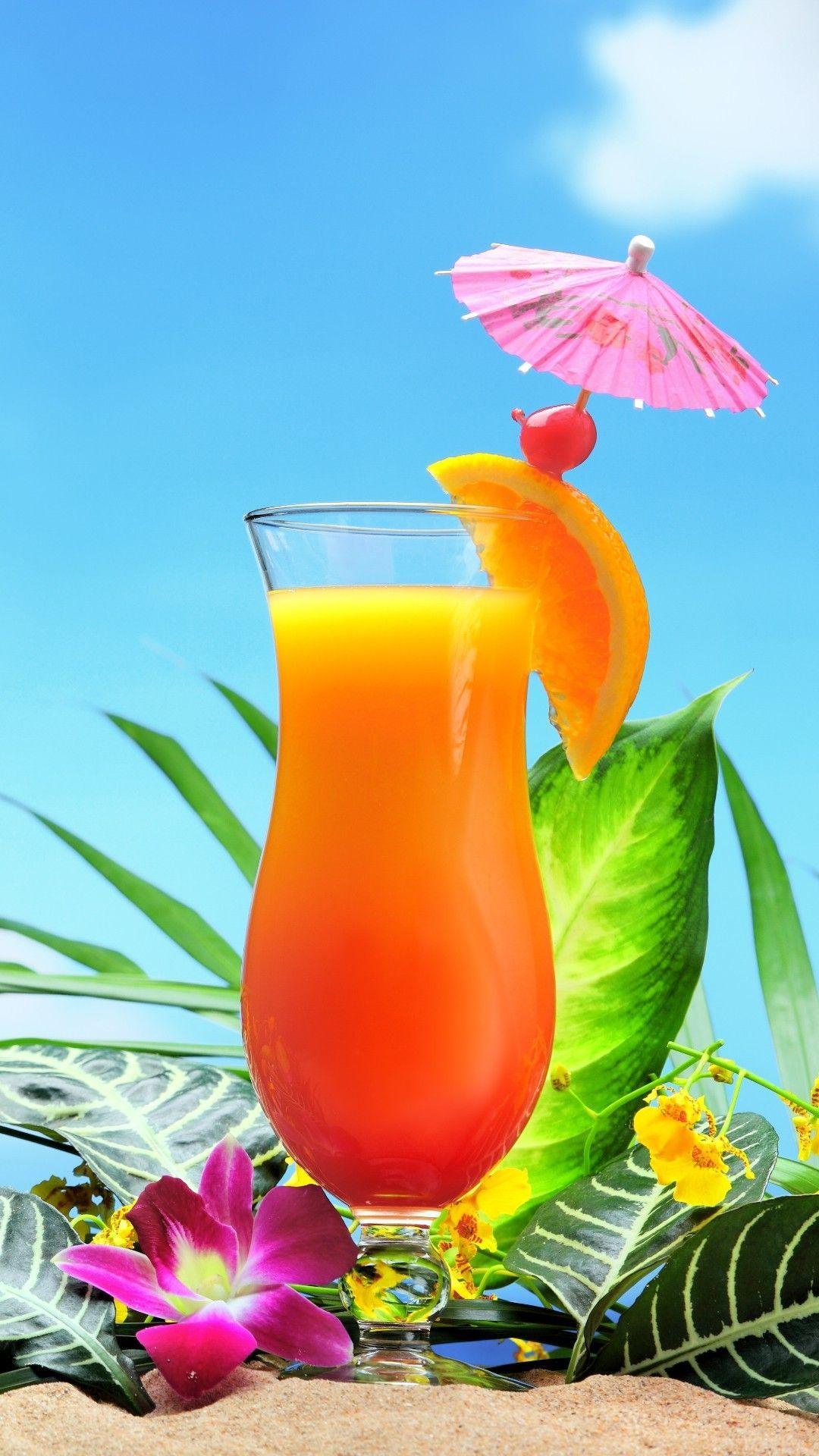 1080x1920 iPhone summer Design studio. Summer wallpaper, Tropical drink, Summer drinks