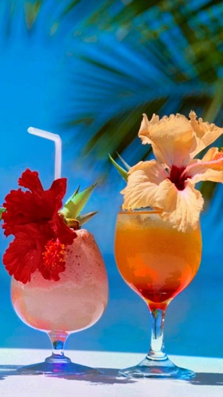 750x1334 Download wallpaper. Summer drinks, 1325204445