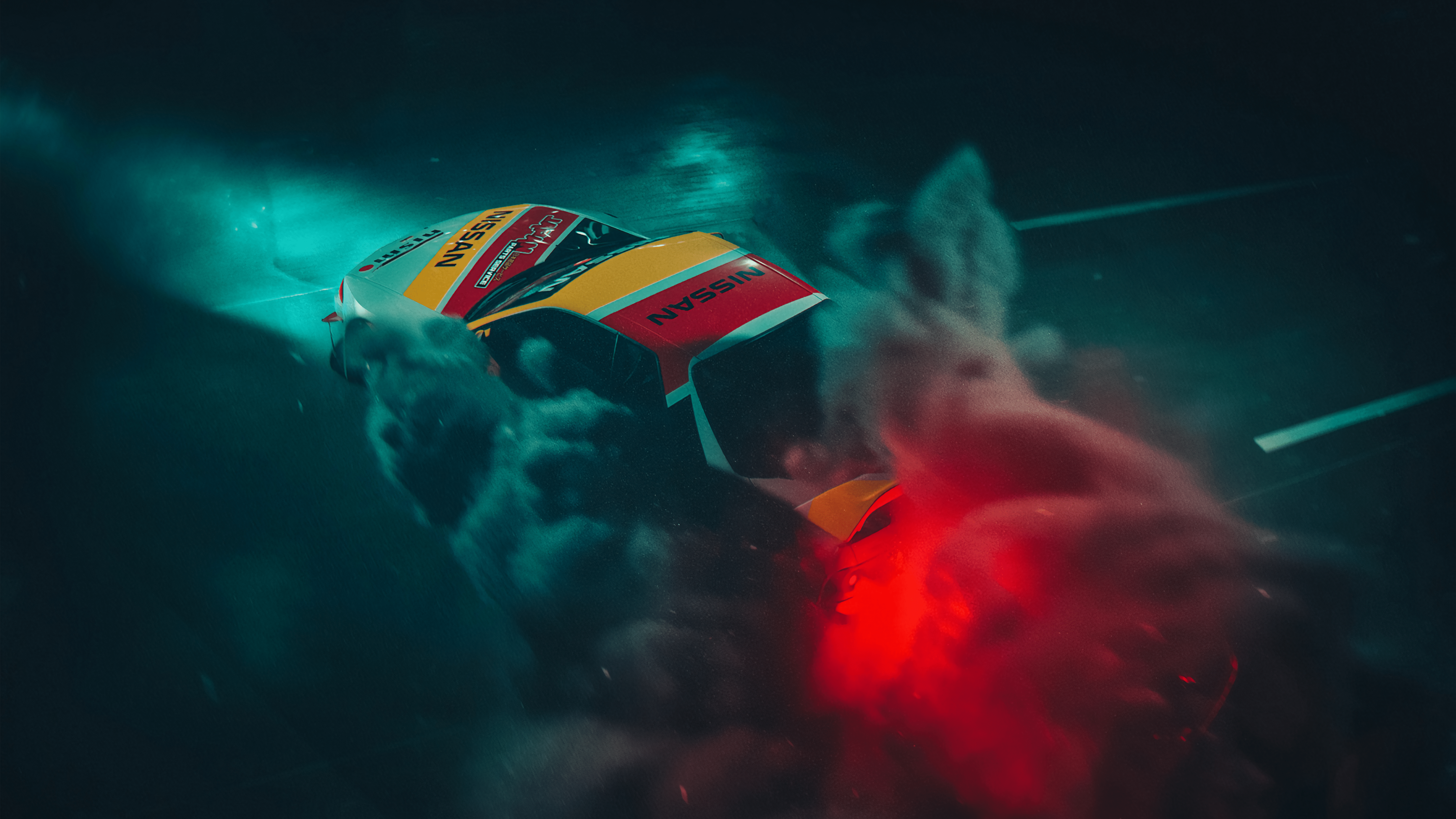 5120x2880 Volumetric Drifting (Khyzyl Saleem) [5120x2880] #Music
