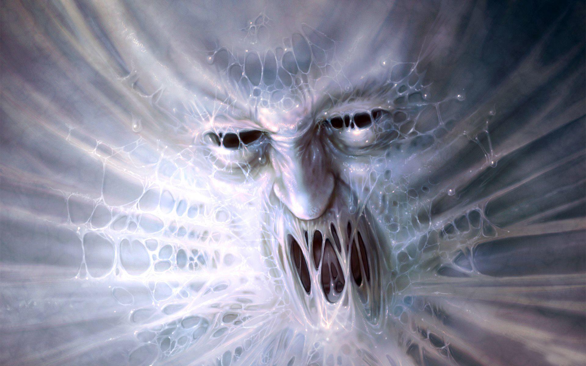1920x1200 Monsters Face Fantasy Monster dark wallpaperx1200