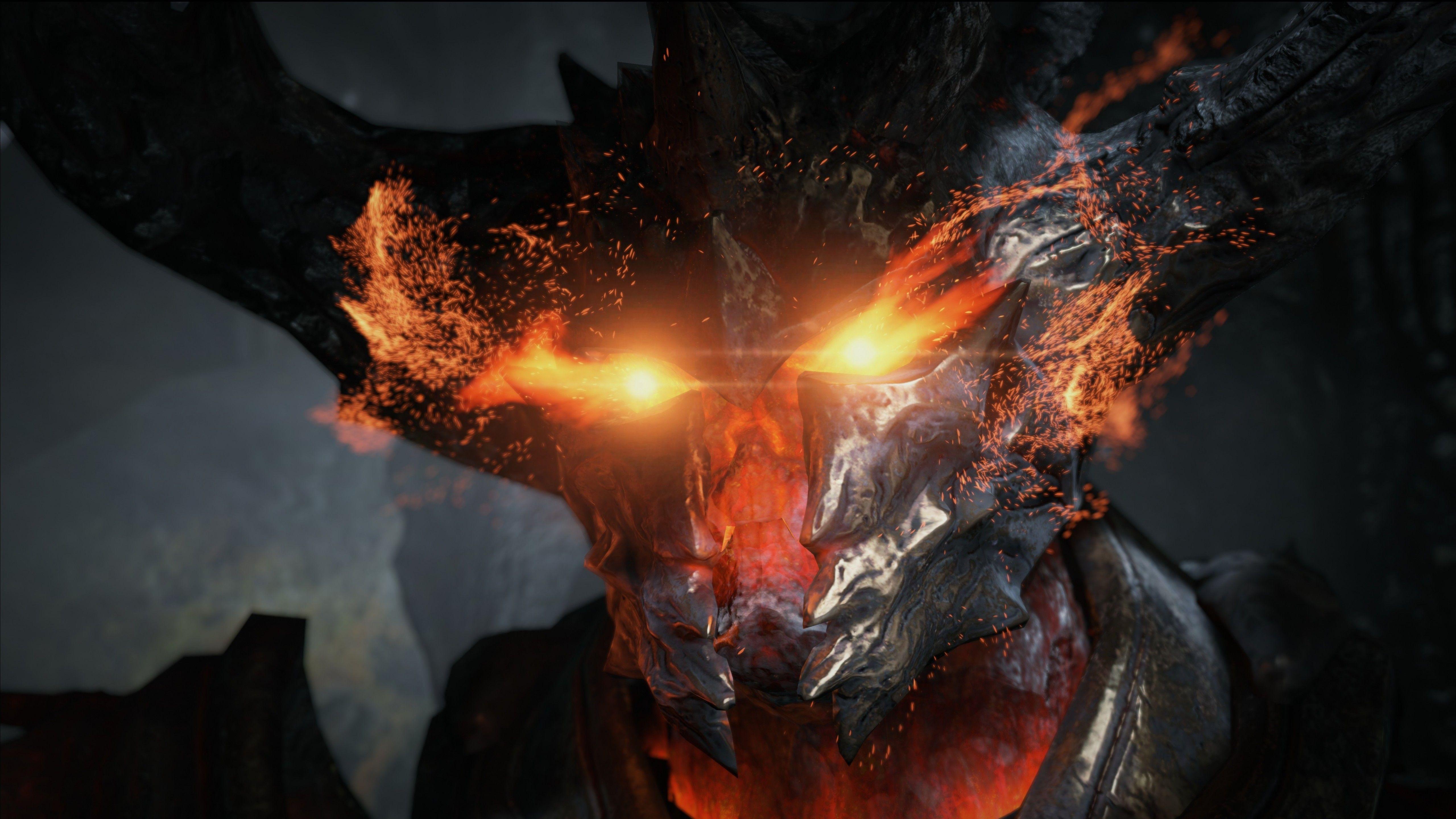 5120x2880 Wallpaper Unreal Engine free game engine, demon face, monster, specifications, review, PS Xbox One, PC, Games