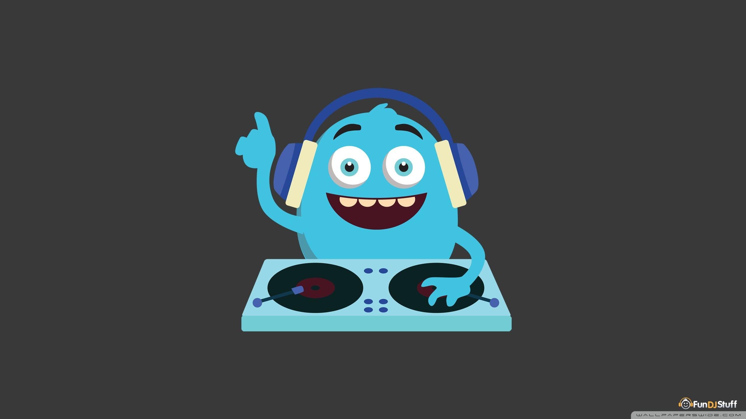 2560x1440 Cute Monster Wallpaper