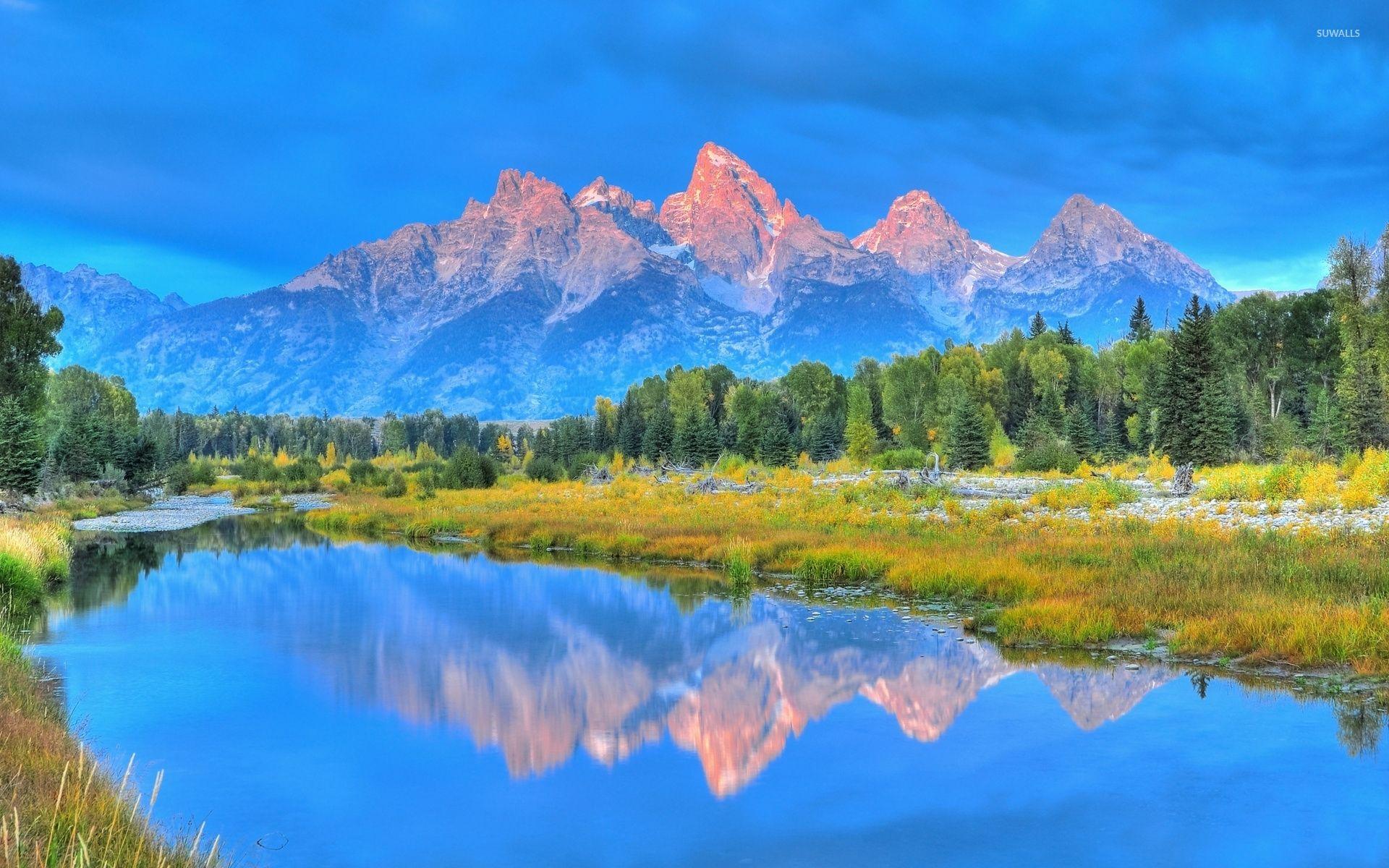 1920x1200 Free download Grand Teton National Park [7] wallpaper Nature