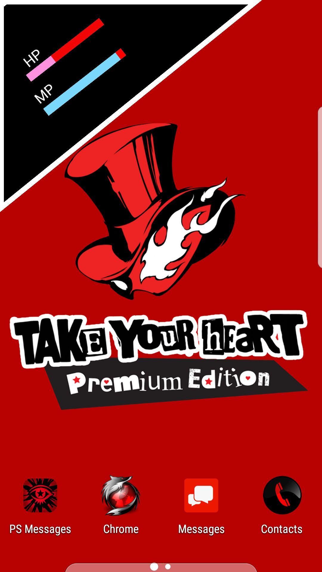 1080x1920 Persona 5 Take Your Heart Wallpaper. Heart wallpaper