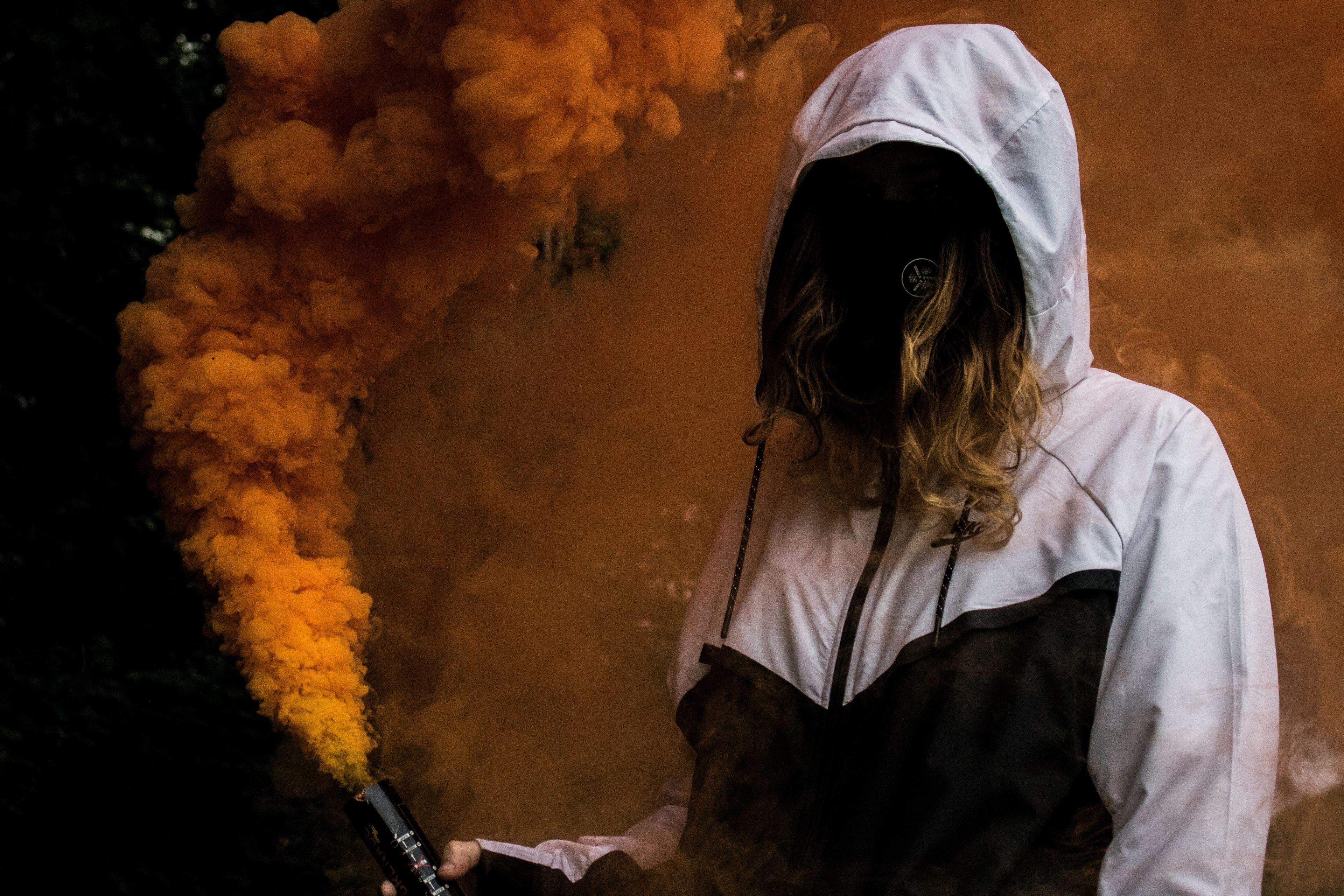 3840x2560 orange haze 4k wallpaper and background