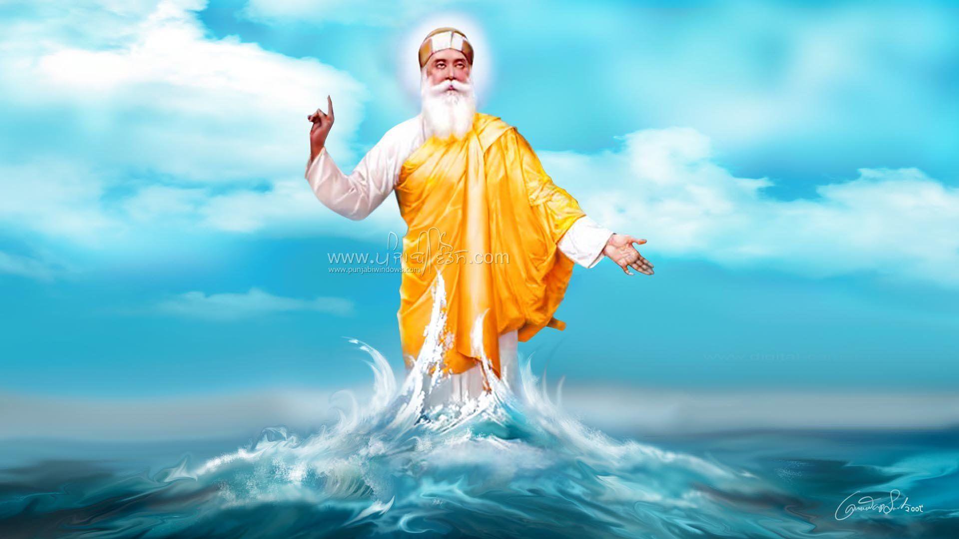1920x1080 Guru Nanak Dev Ji Live Wallpaper Nanak Dev Ji Birthday 2018