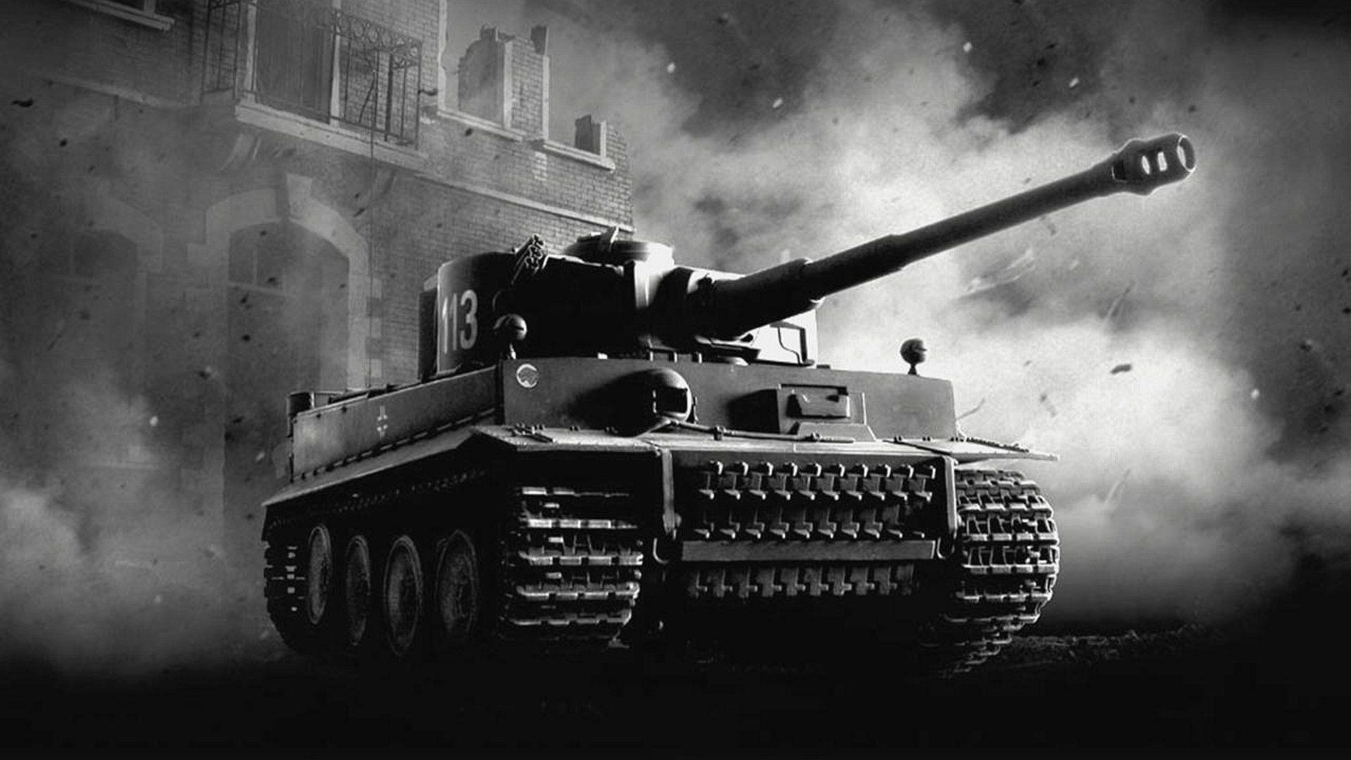 Hình nền HD 1920x1080 Tiger Tank