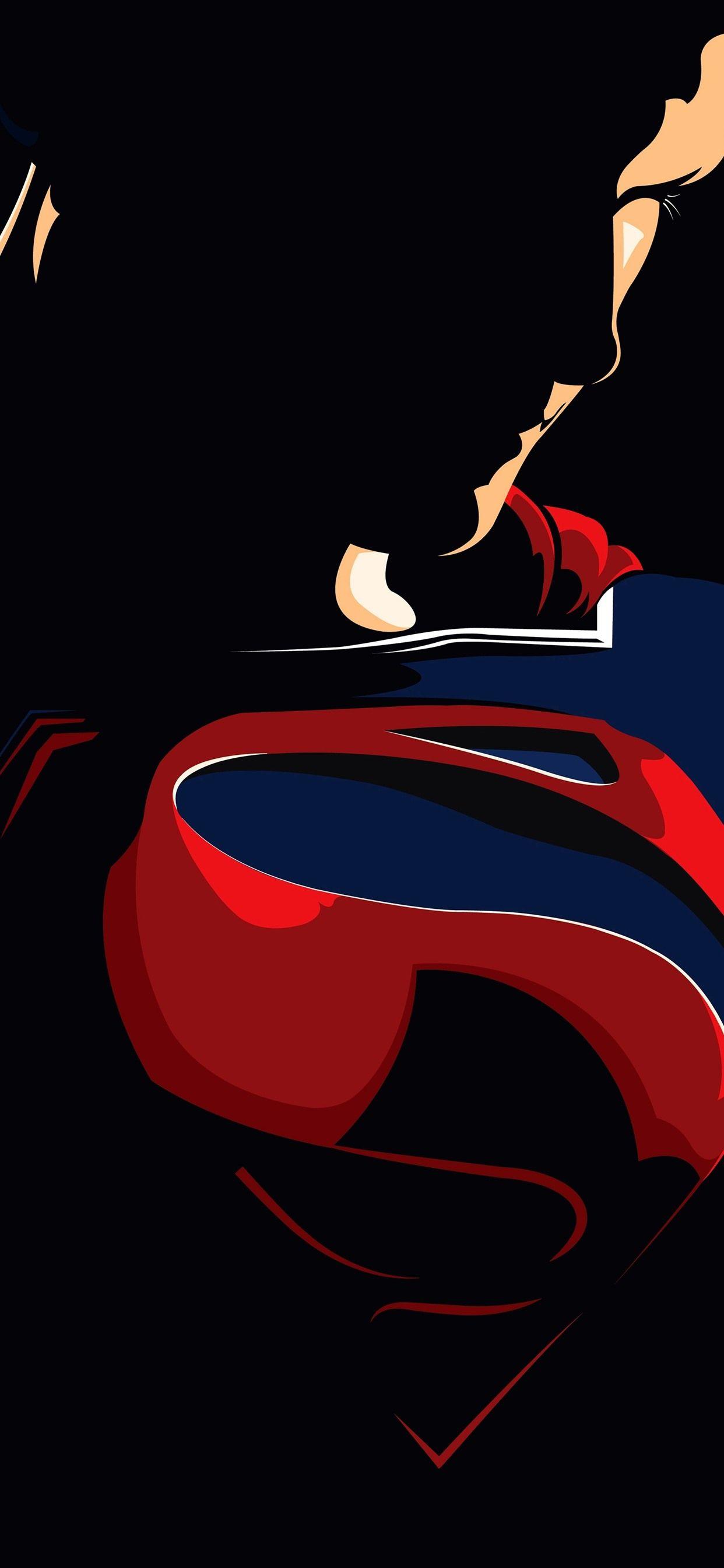 1242x2688 Superman, Superhero, Vector Picture 1242x2688 IPhone 11 Pro XS Max