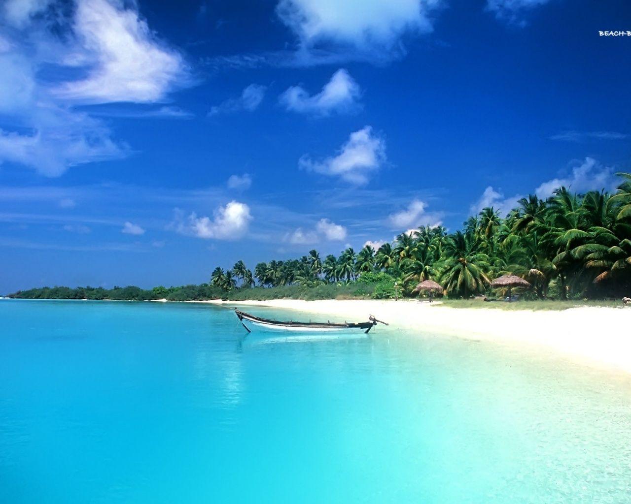1280x1024 Beach, ocean, fresh desktop PC and Mac wallpaper