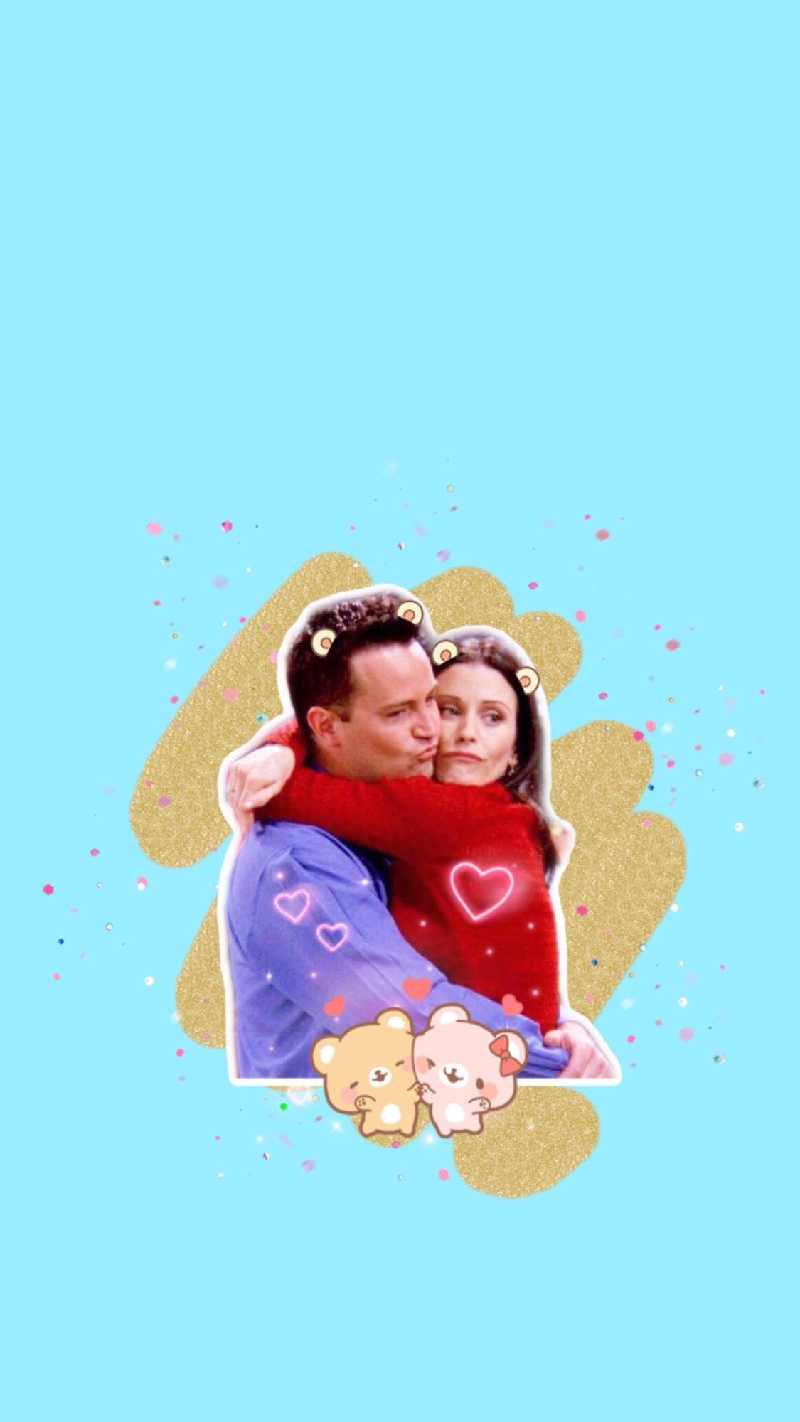 1125x2000 Monica And Chandler Mondler Wallpaper