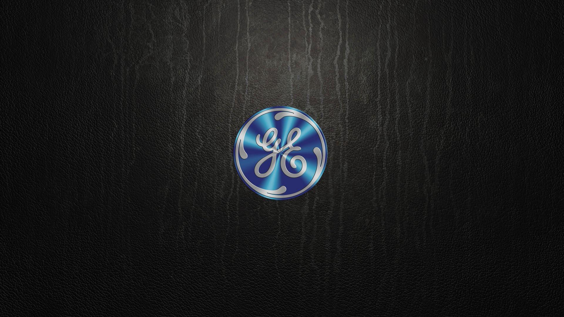 1920x1080 Wallpaper General Electric, Logo, Brand, Texture