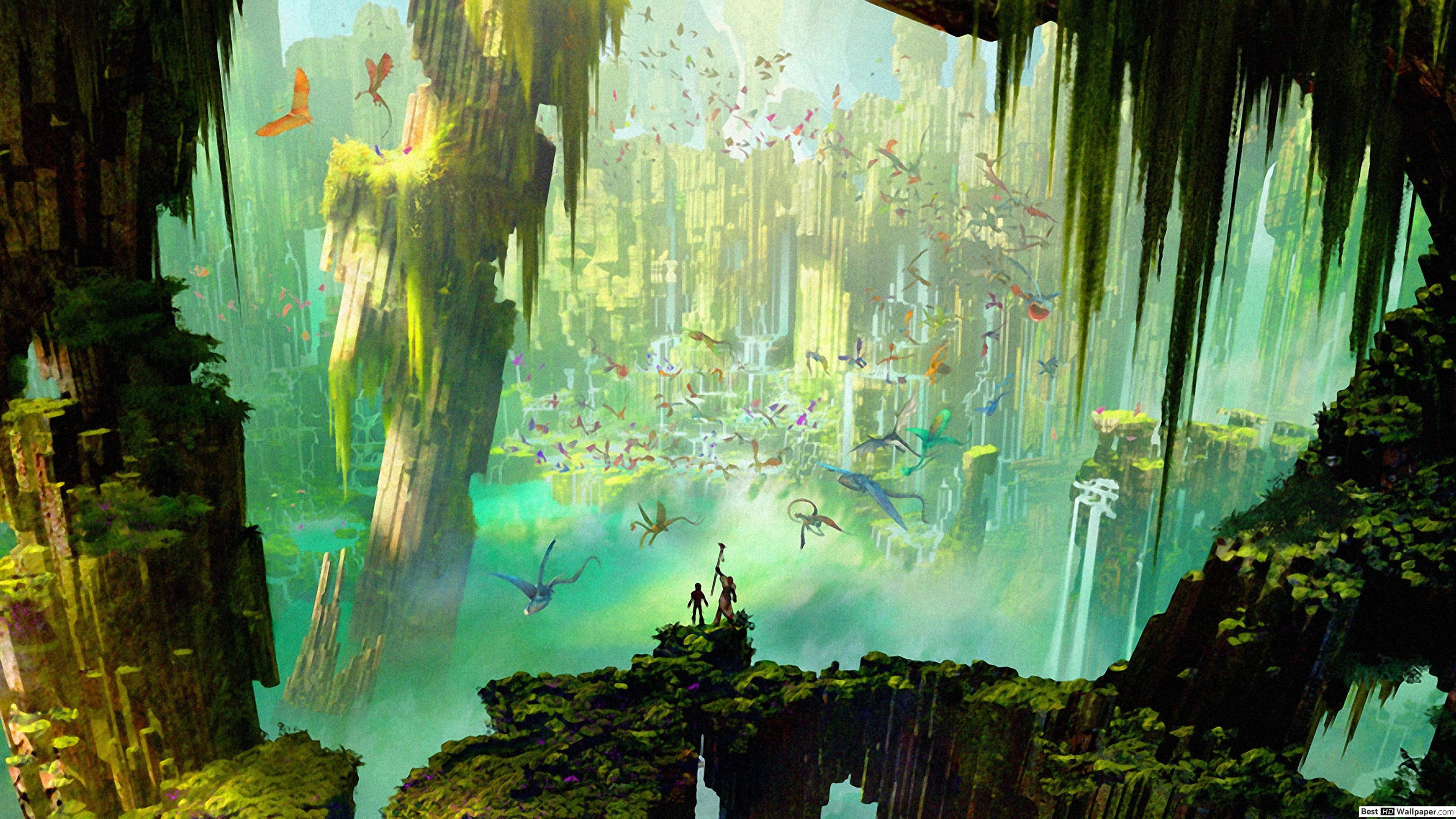 3840x2160 How to train your dragon 2's oasis HD wallpaper download