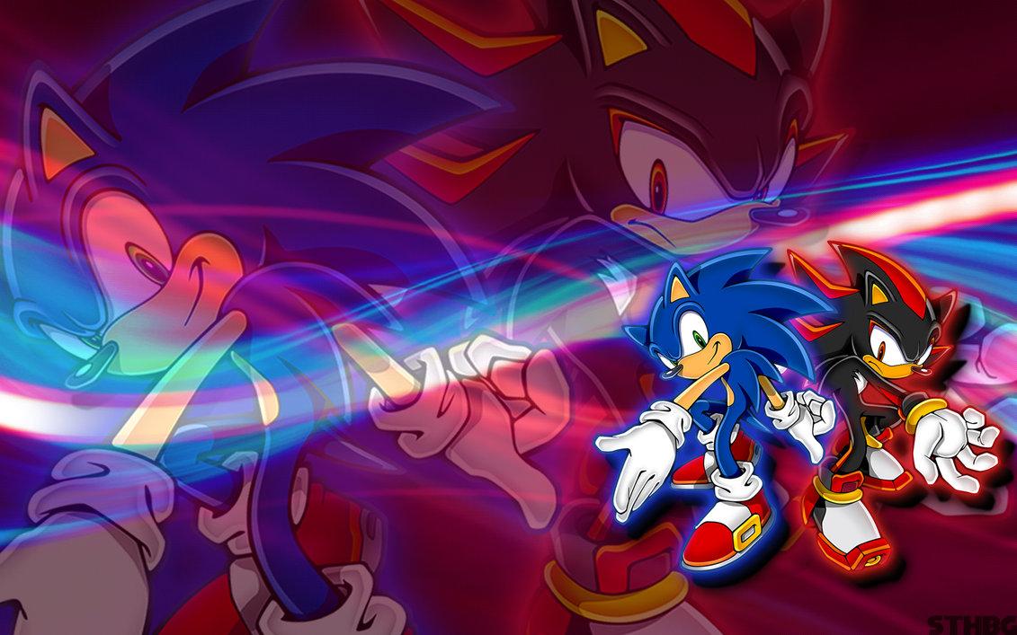 Sonic and Shadow split wallpaper remake by Thesupernintendokid on  DeviantArt