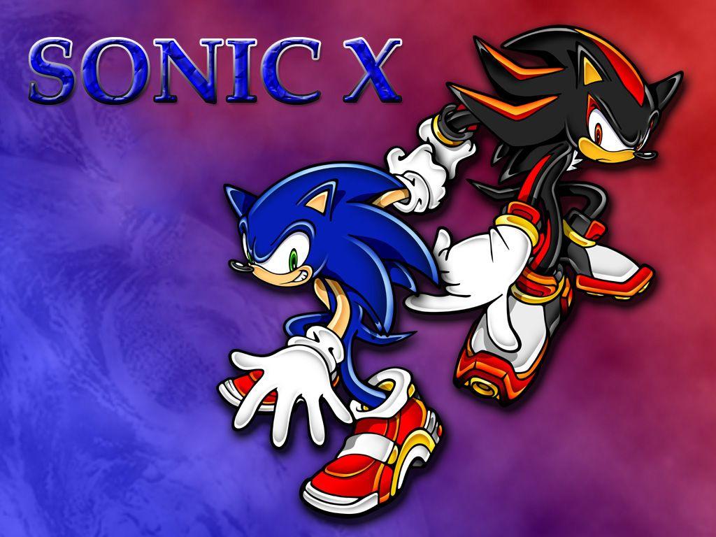 1024x768 Sonic Series Wallpaper: Sonic and Shadow