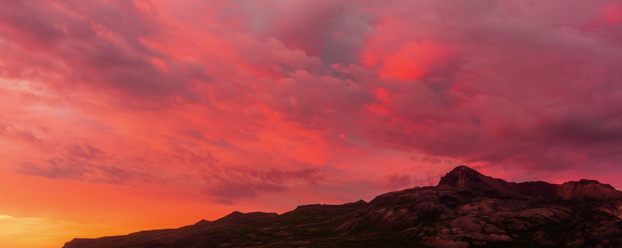 2560x1024 4K Colorful Sunset 2560x1024 Resolution Wallpaper, HD