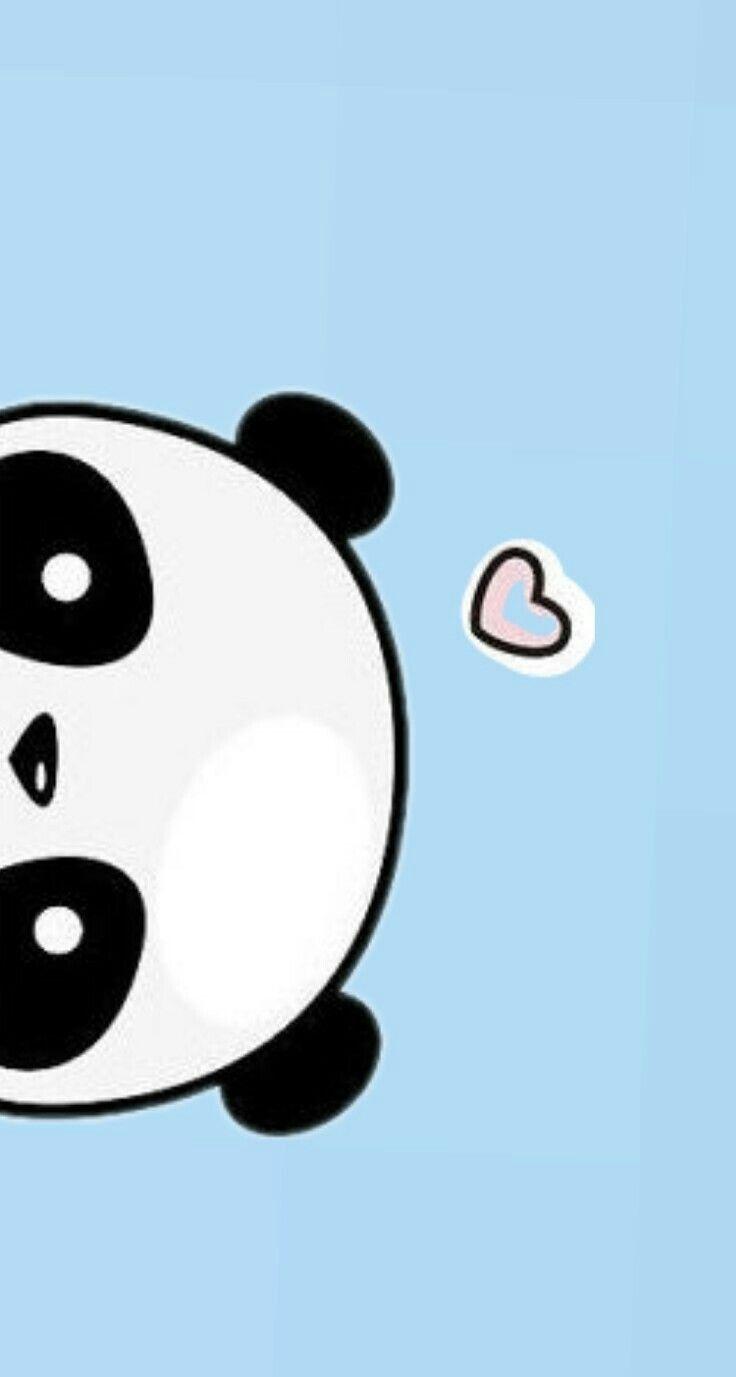 736x1377 Cute Panda Wallpaper