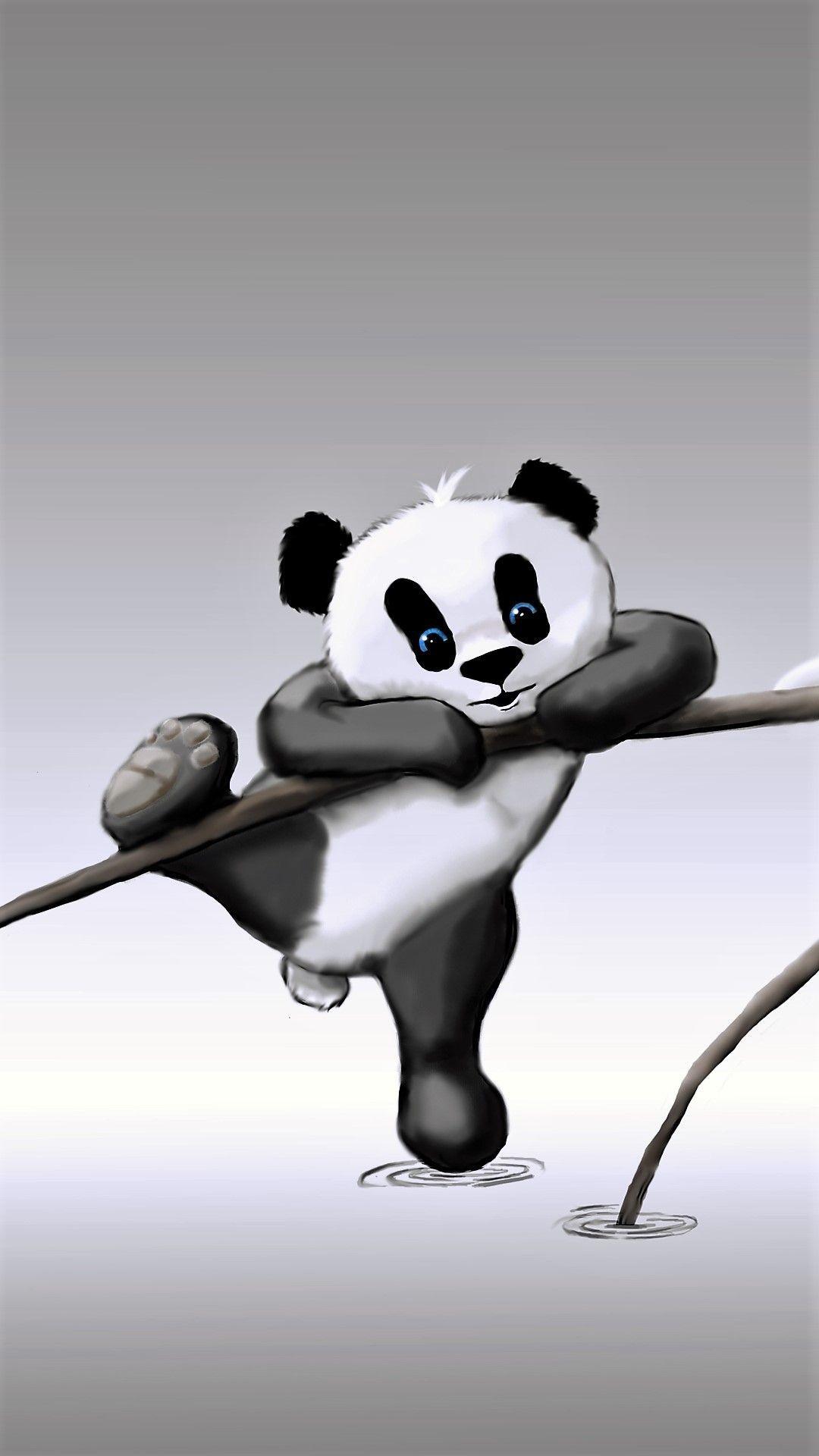 1080x1920 Anime Panda Wallpaper