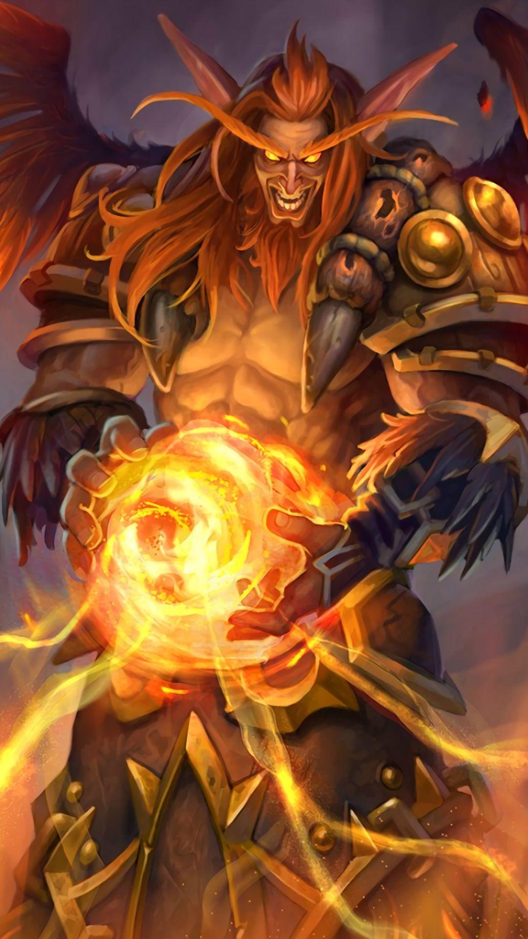 1080x1920 Whispers of the Old Gods Hearthstone Wallpaper for Desktop
