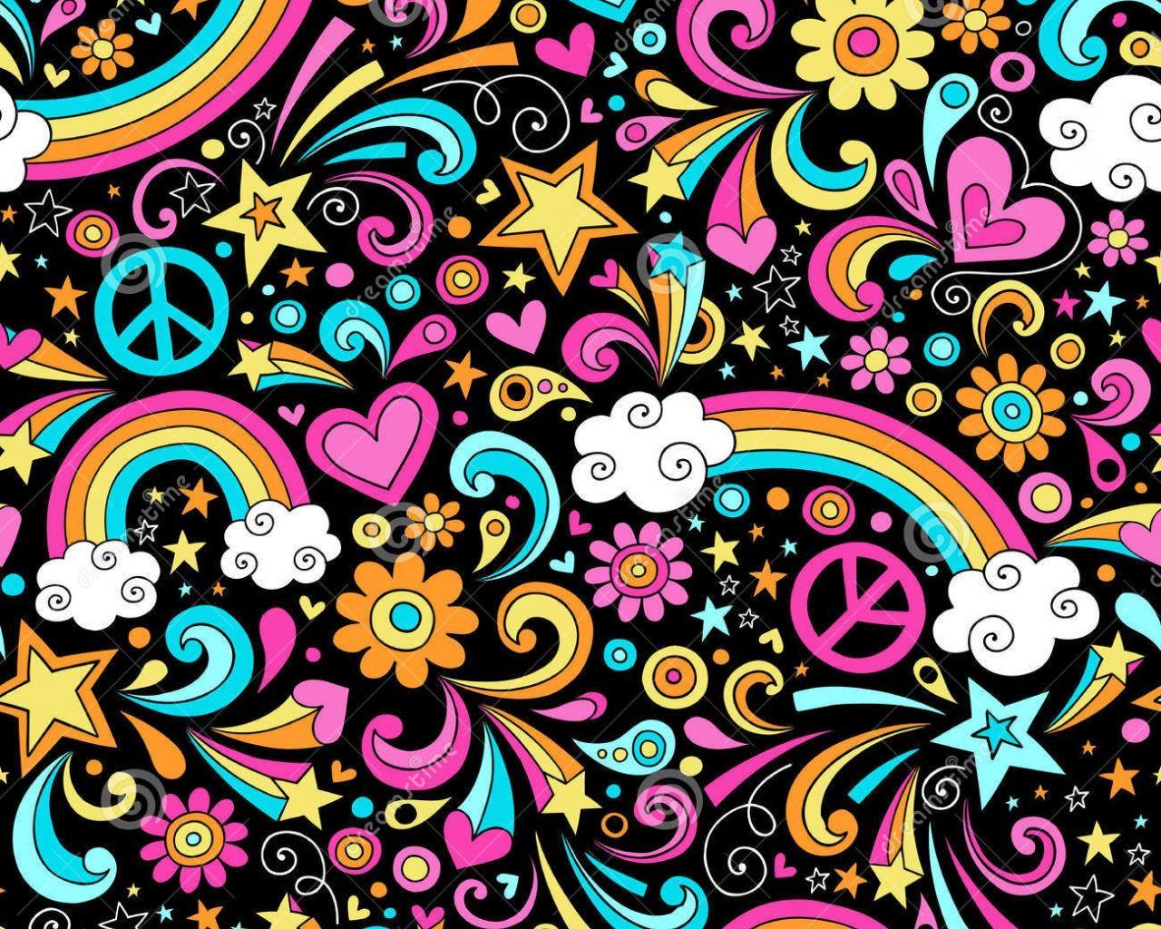 1280x1024 Free download FunMozar Peace Background Wallpaper 1300x1390