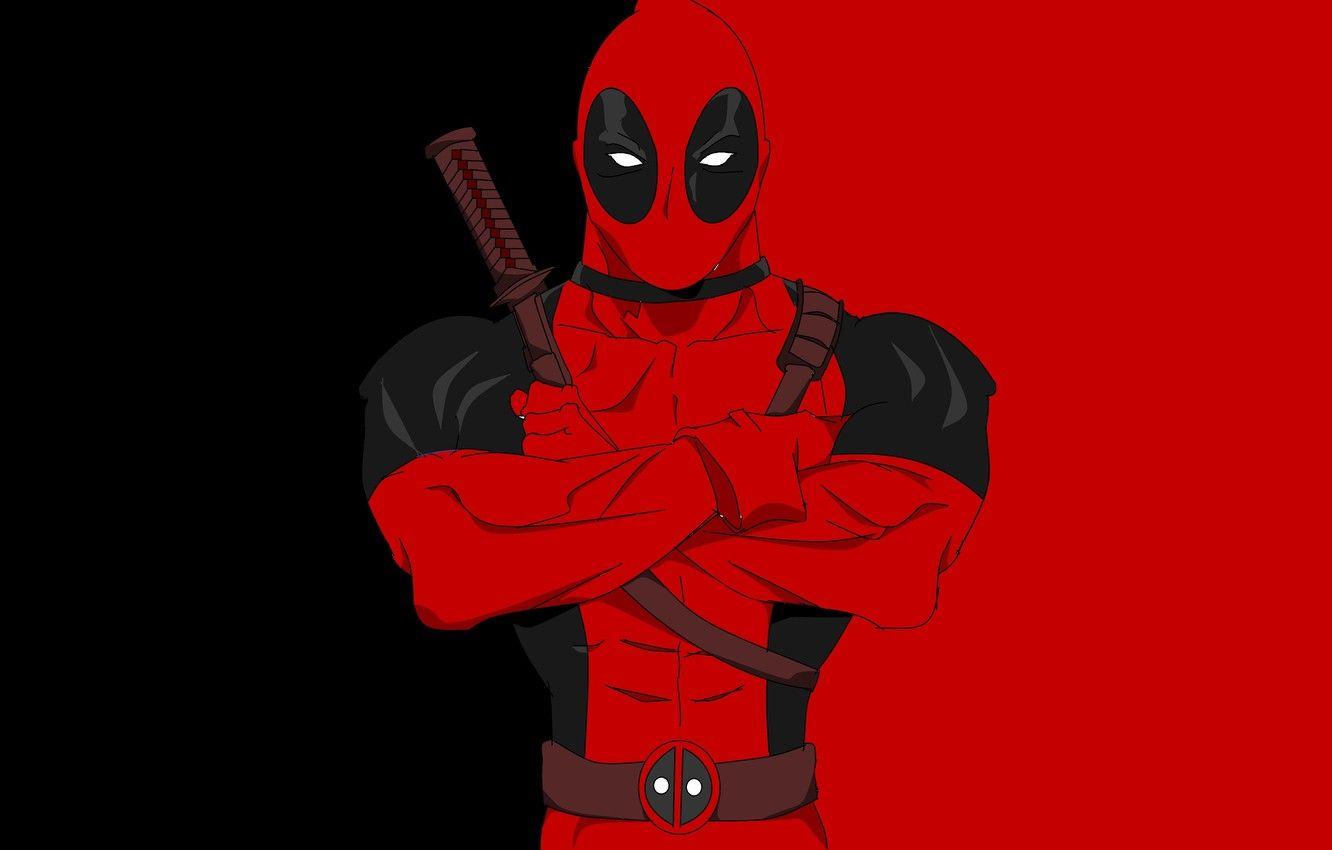 1332x850 Wallpaper Deadpool, Sword, Wade Wilson, Marvel, Deadpool image