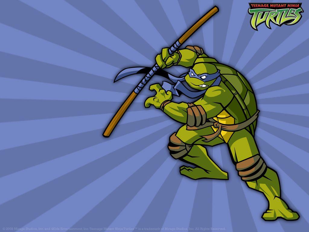 1024x768 TMNT Donatello exclusive Wallpaper .art