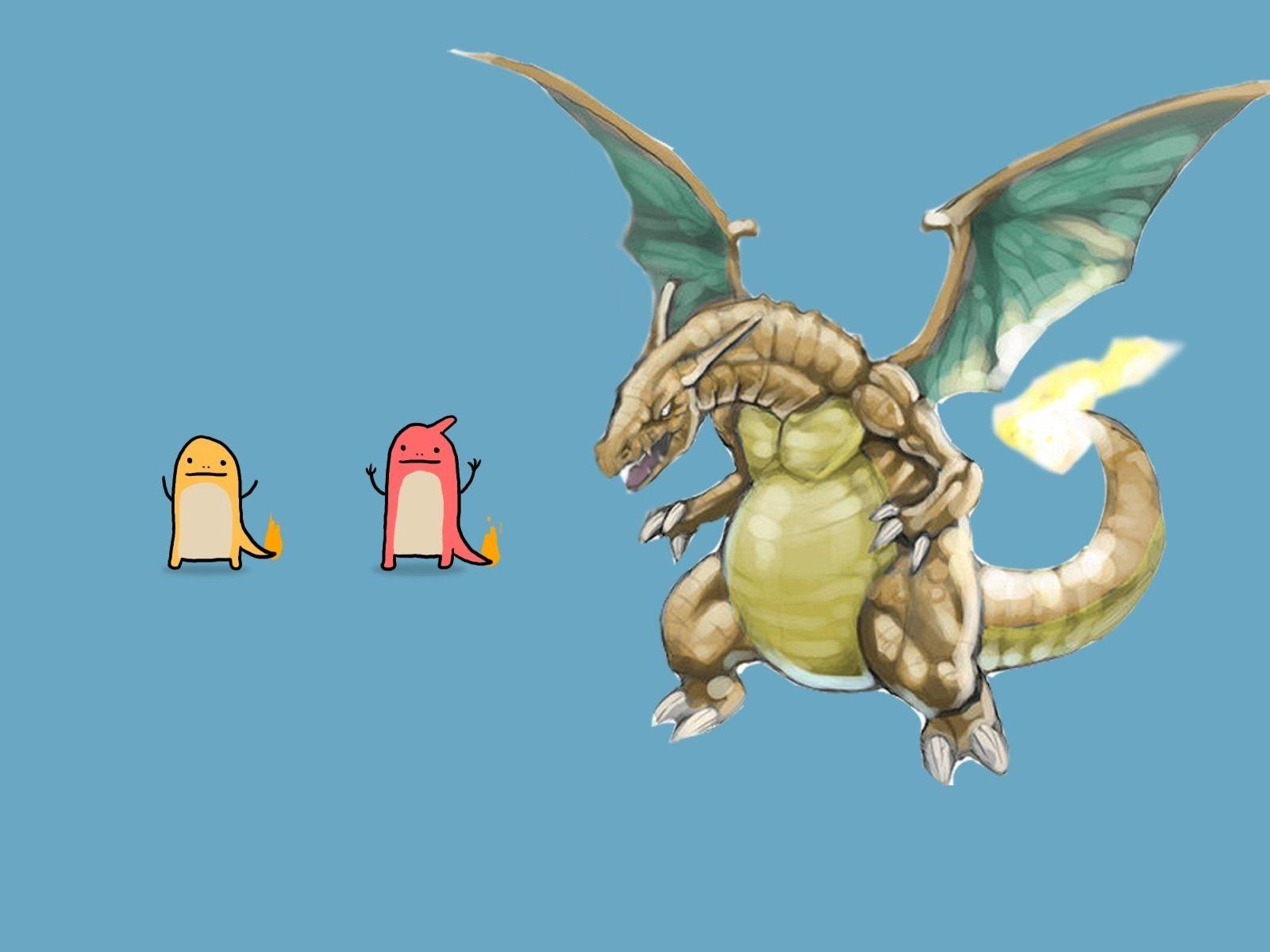 1600x1200 pokemon charmeleon charizard charmander 1600x1200 wallpaper High