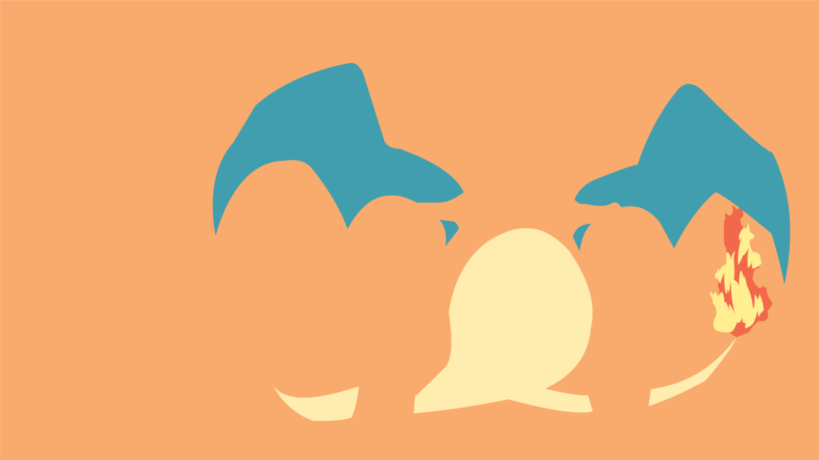 1191x670 Minimalist Charizard Wallpaper