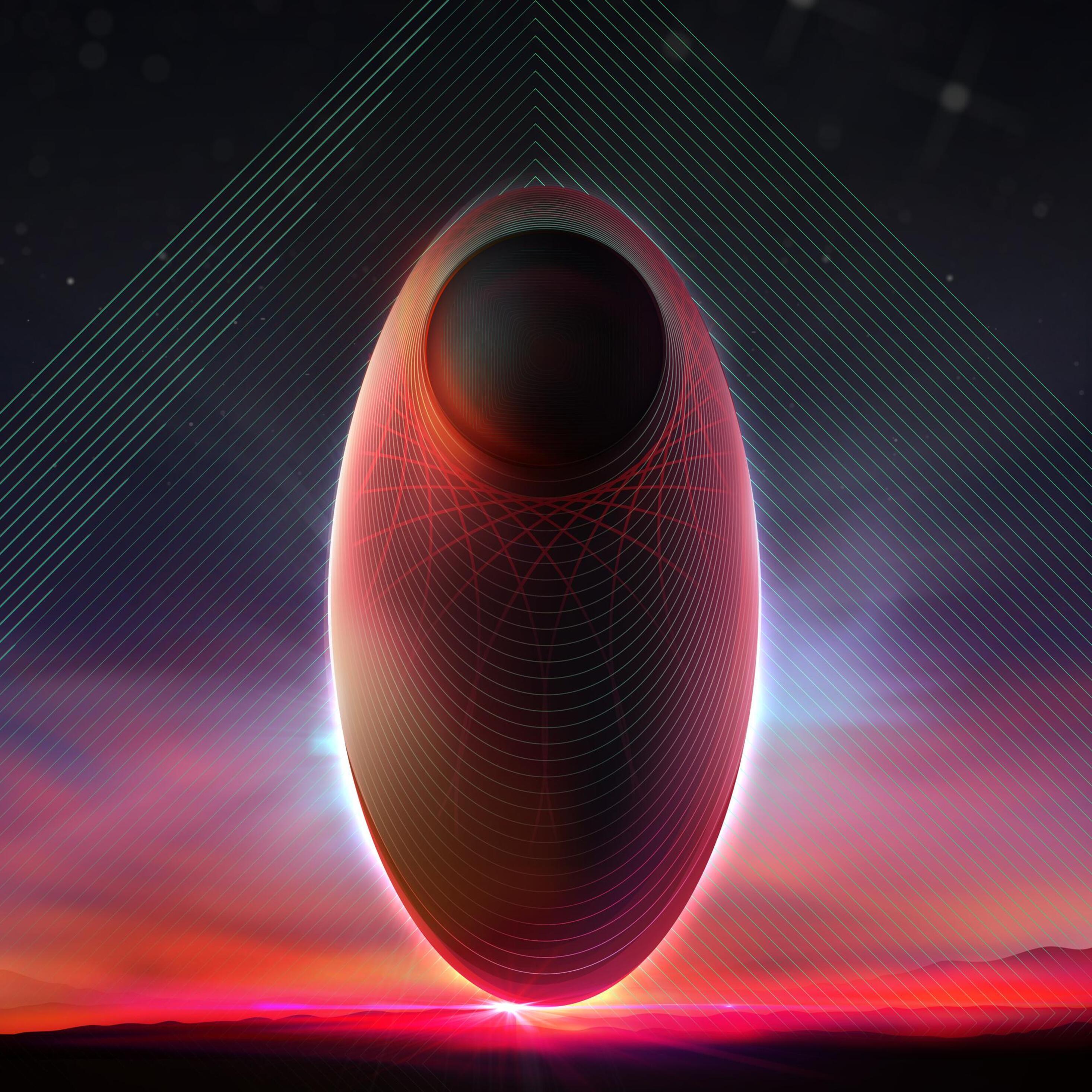 2932x2932 Abstract 3D Stars 4k iPad Pro Retina Display HD 4k