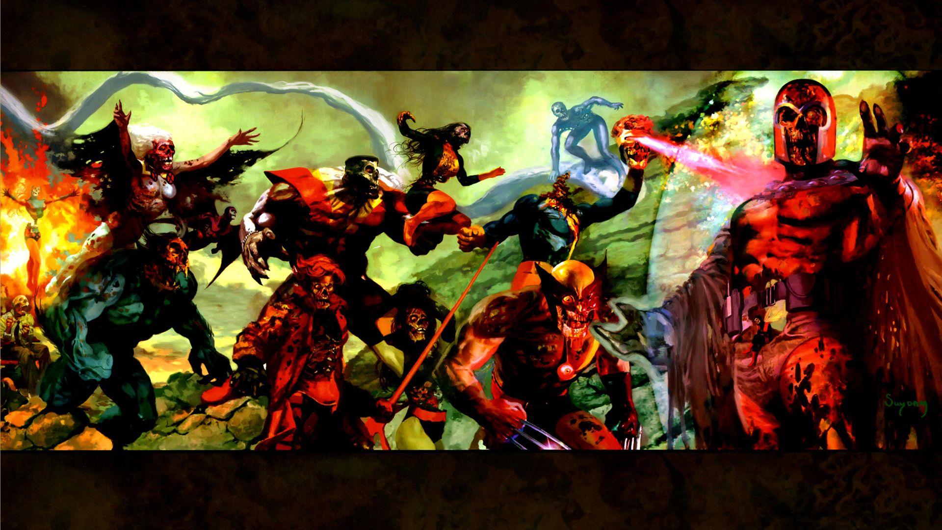 1920x1080 Marvel Zombies HD Wallpaper and Background Image