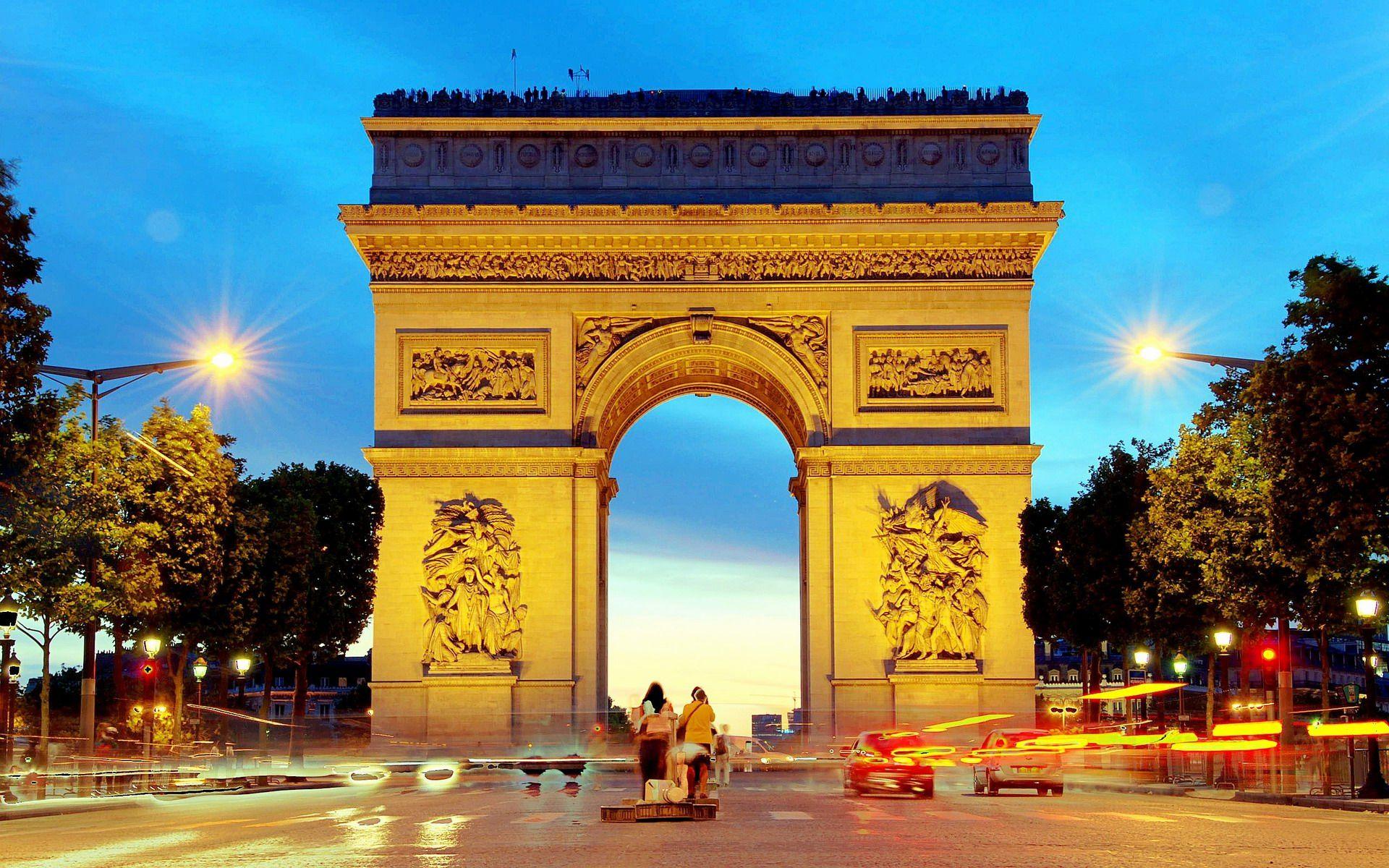1920x1200 Arc De Triomphe Europe Wallpaper