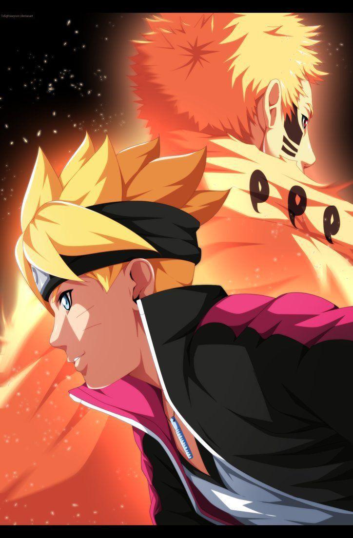 724x1104 Naruto And Boruto Anime Wallpaper