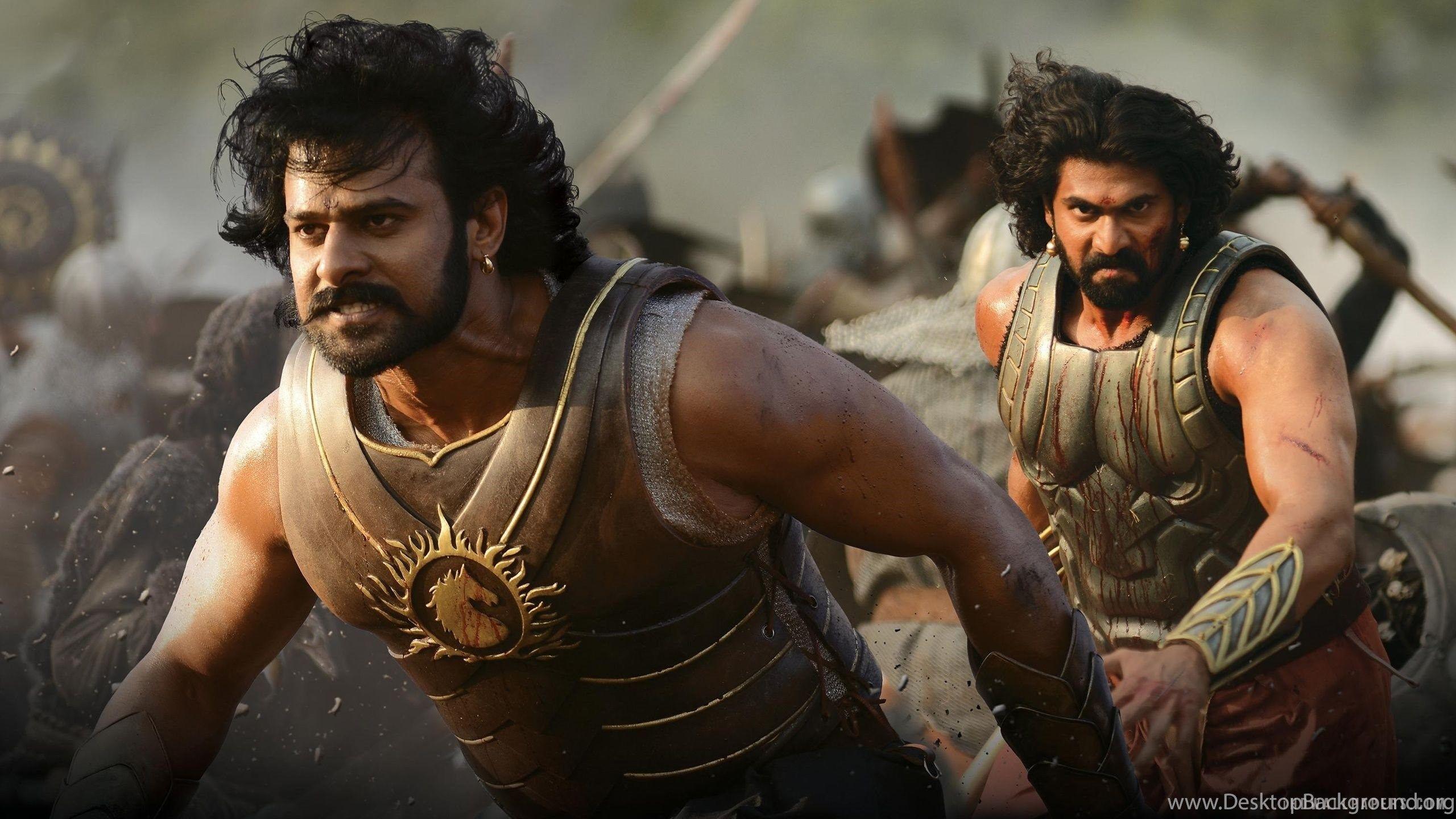 2560x1440 Prabhas And Rana In Baahubali HD Wallpaper IHD Wallpaper Desktop