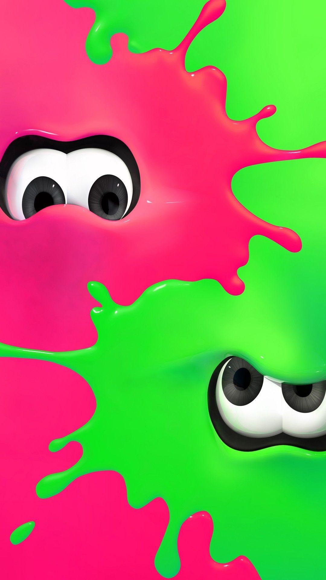 1080x1920 Download 1080x1920 Nintendo Switch, Splatoon 2 Wallpaper