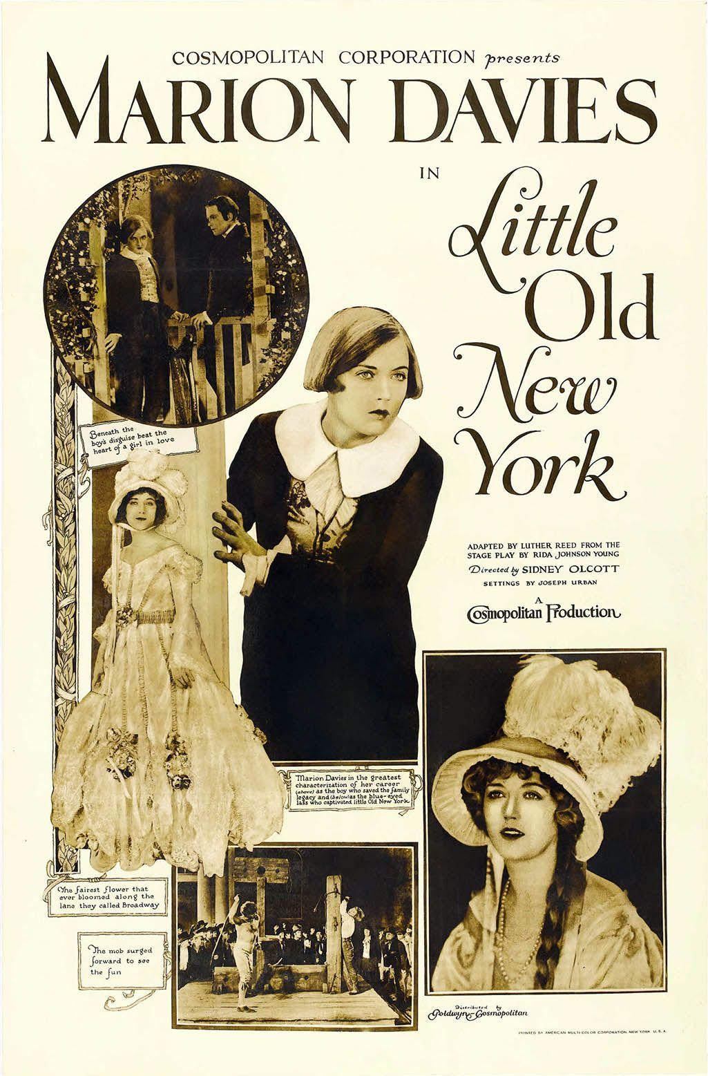 1025x1557 Little Old New York (1923 film)