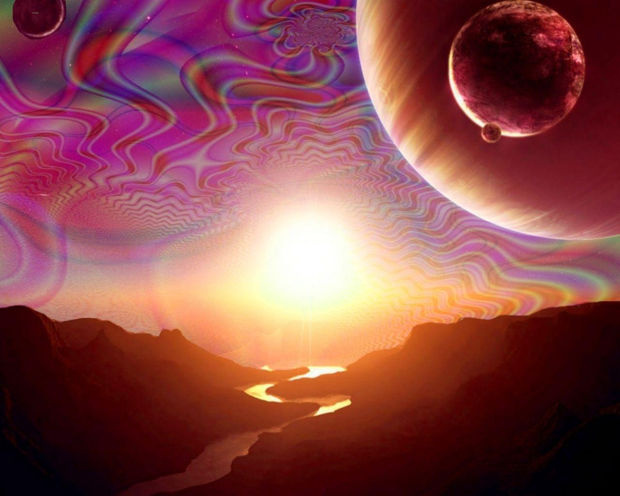 Psychedelic Landscape Wallpapers Top Free Psychedelic Landscape