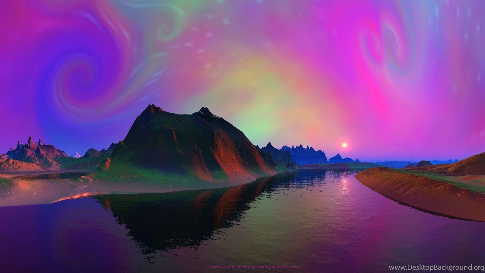 Psychedelic Landscape Wallpapers - Top Free Psychedelic Landscape