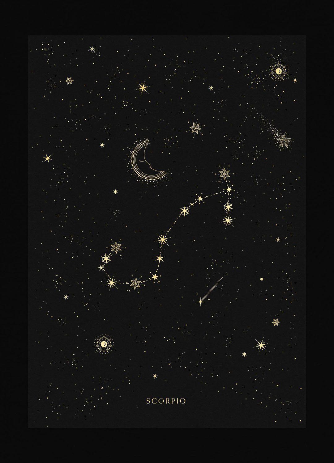 1080x1499 Scorpio Constellation. Cancer constellation tattoo, Cancer