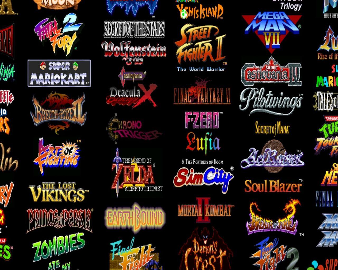 1280x1024 Free download Video games super nintendo retro games wallpaper