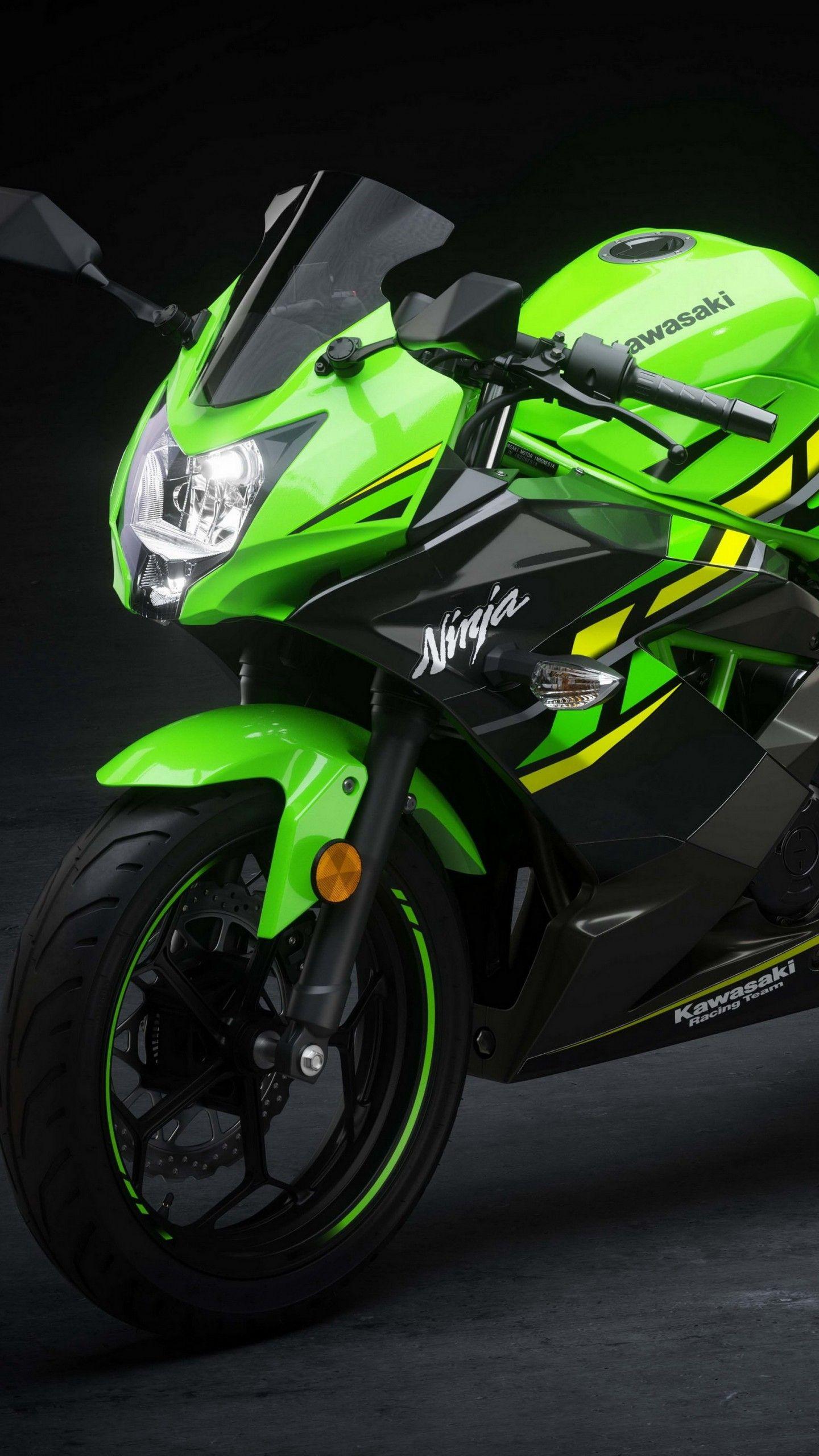 1440x2560 Wallpaper Kawasaki Ninja 4K, Automotive / Bikes