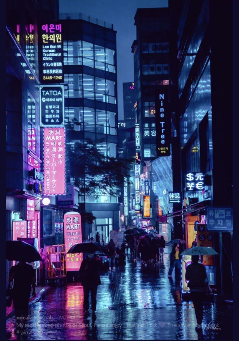 810x1154 noealz on. City aesthetic, City art, Cyberpunk aesthetic