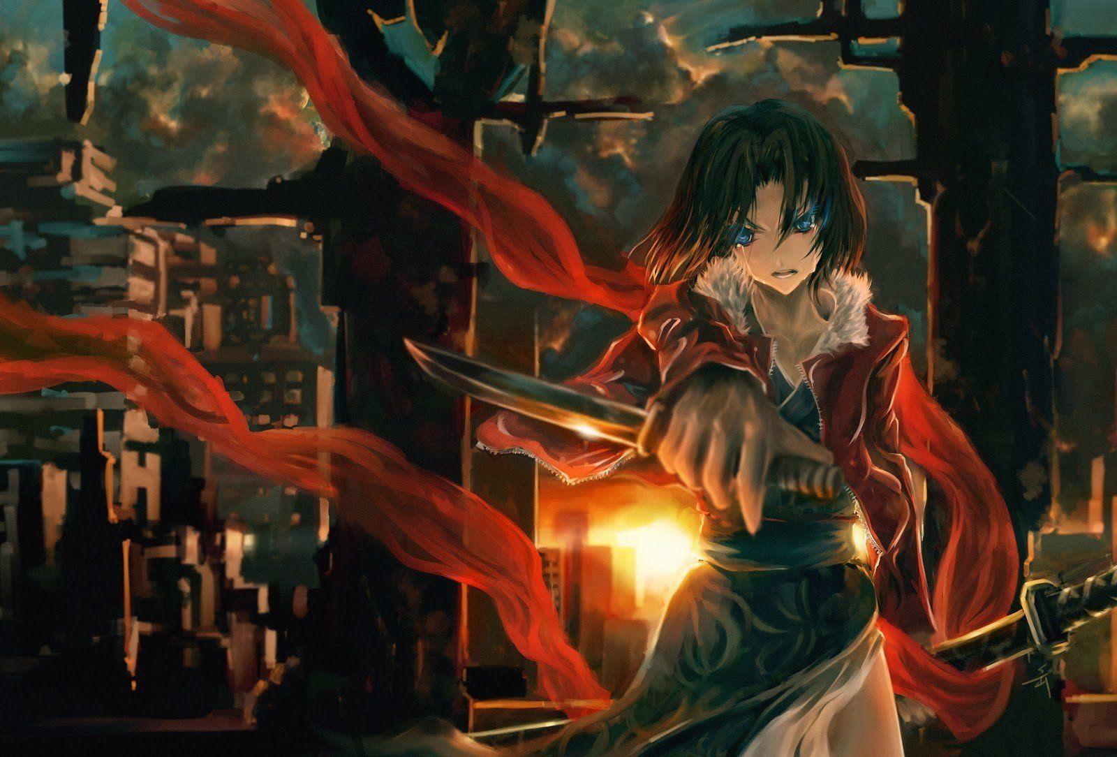 1600x1084 Garden of Sinners Wallpaper HD / Desktop and Mobile Background