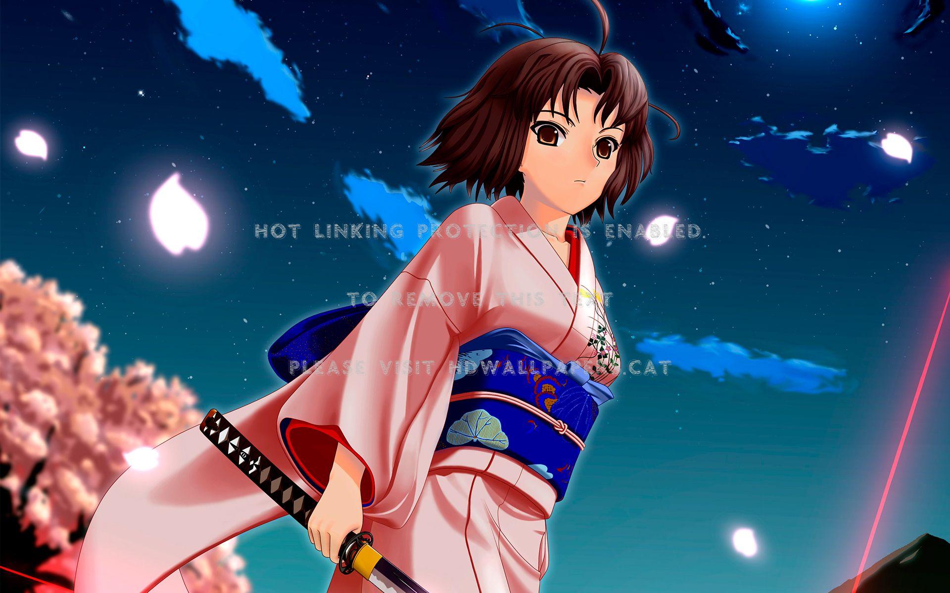 1920x1200 the garden of sinners kara no kyoukai night