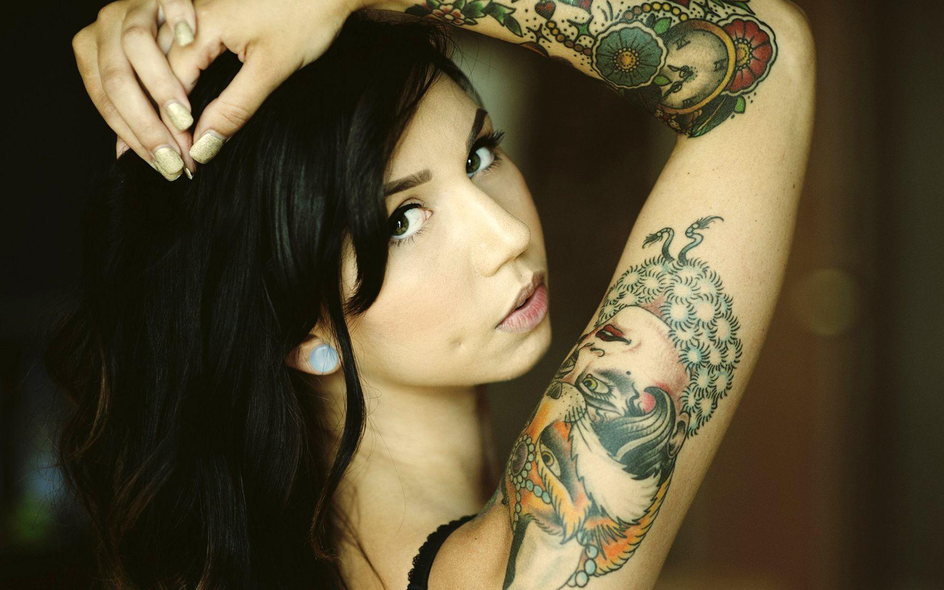 1920x1200 Tattoo Wallpaper Girls