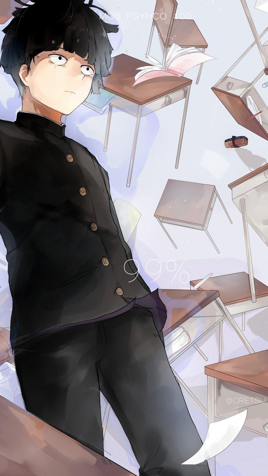 1080x1920 Mob Psycho 100 iPhone Wallpaper