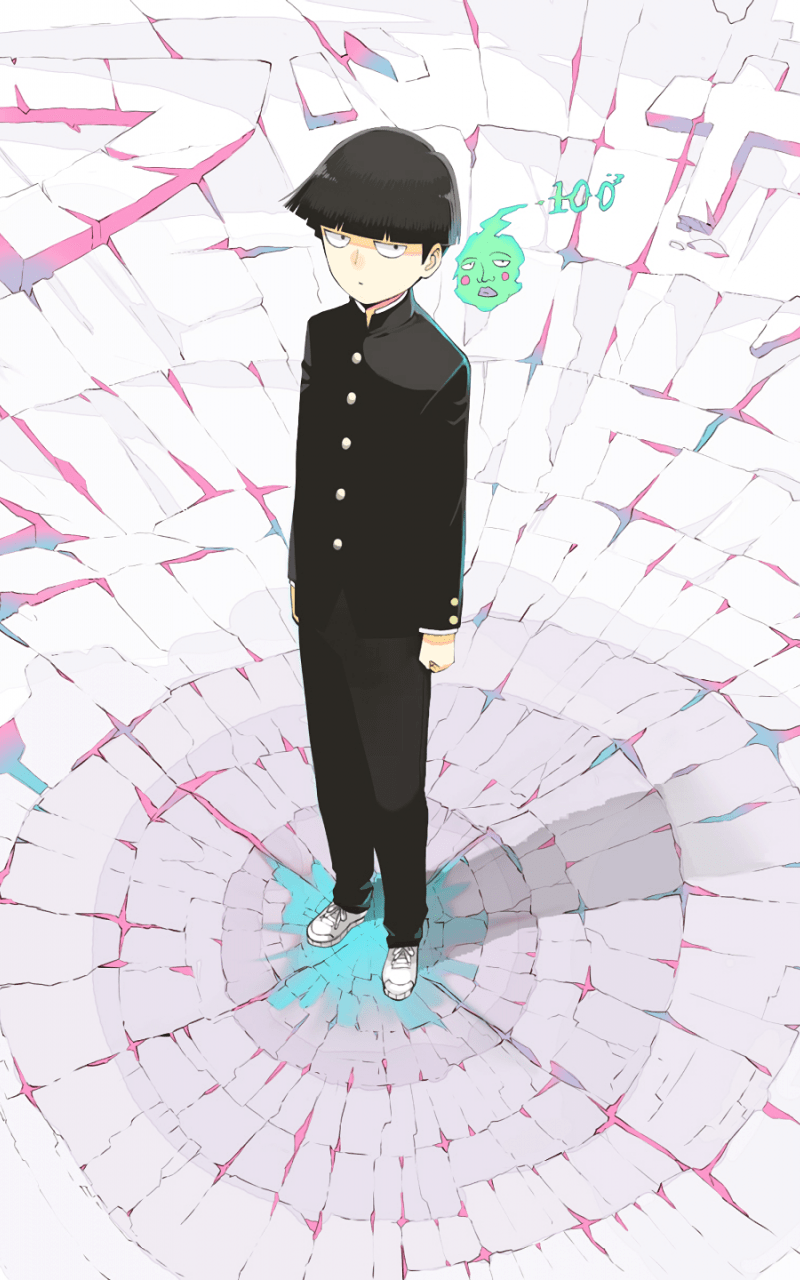 800x1280 Free download 4528362 Ekubo Kageyama Shigeo Mob Psycho 100