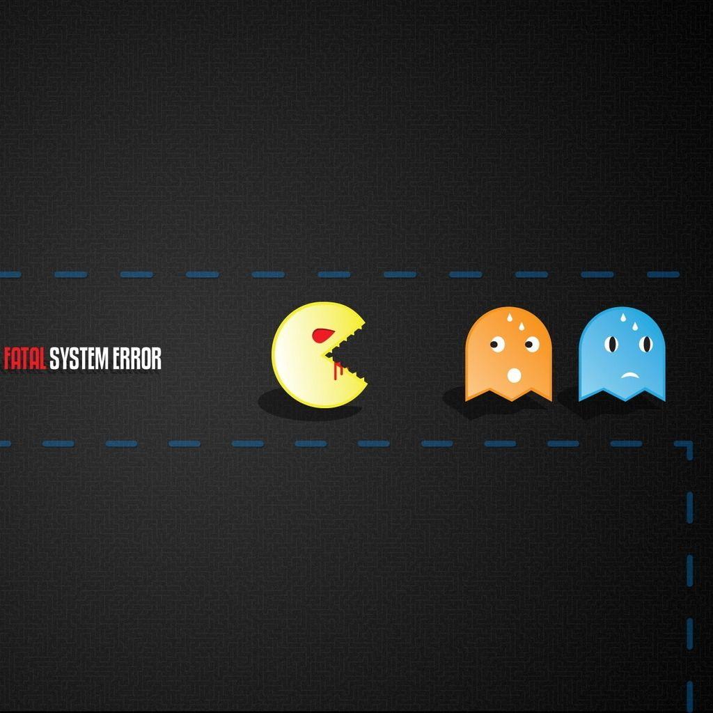 1024x1024 Pacman Flash iPad Wallpaper Free Download