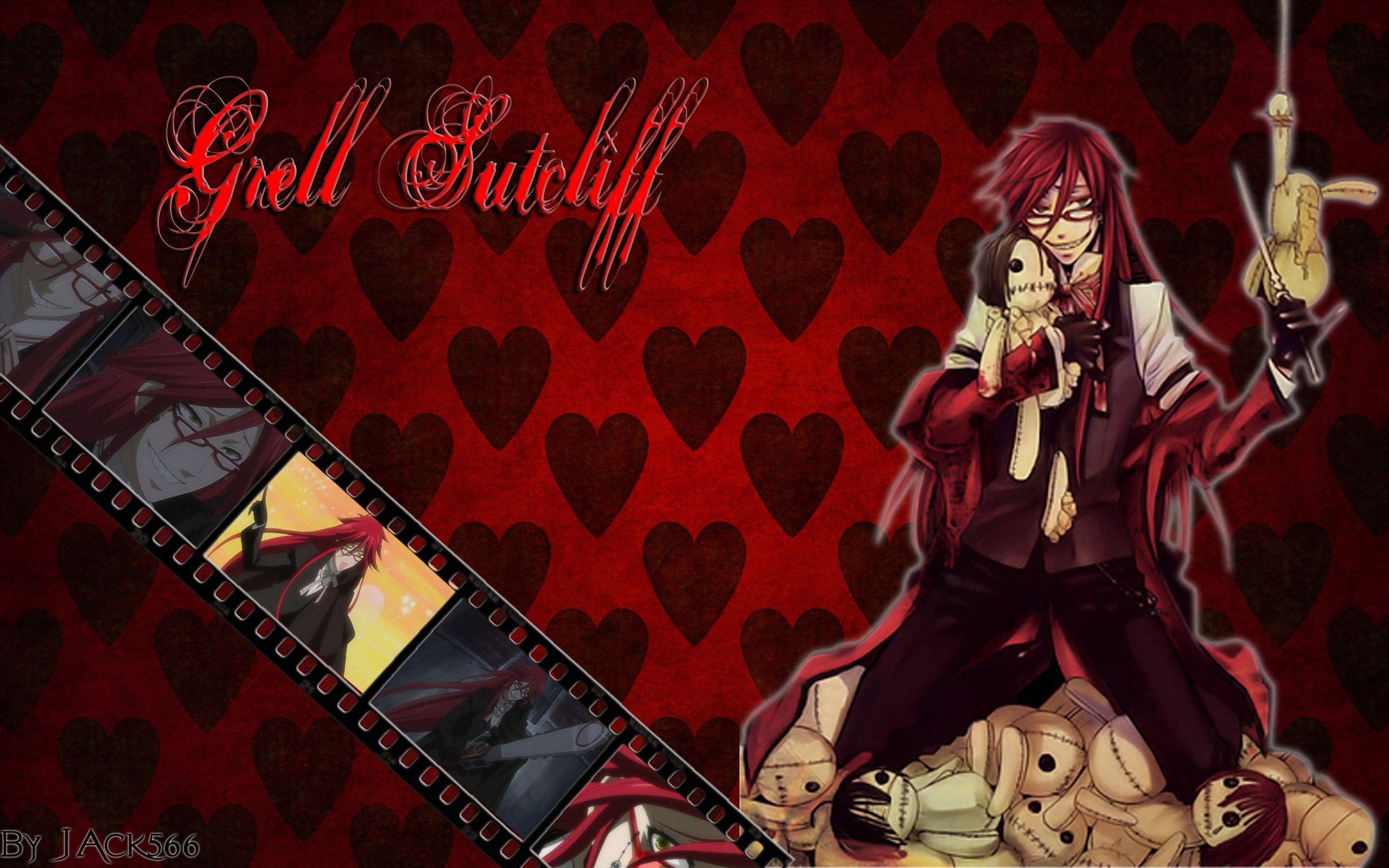 Black Butler Grell Wallpapers - Top Free Black Butler Grell Backgrounds ...