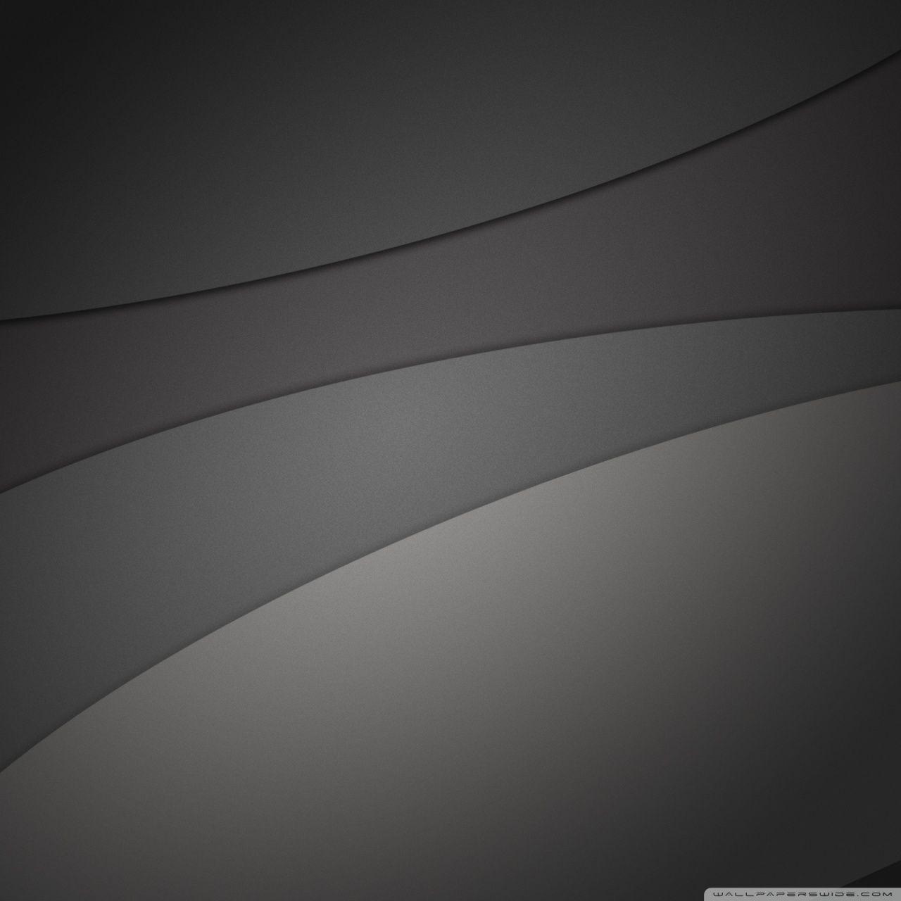 1280x1280 Black Grey And Silver Wallpaper Wallpaper For iPad