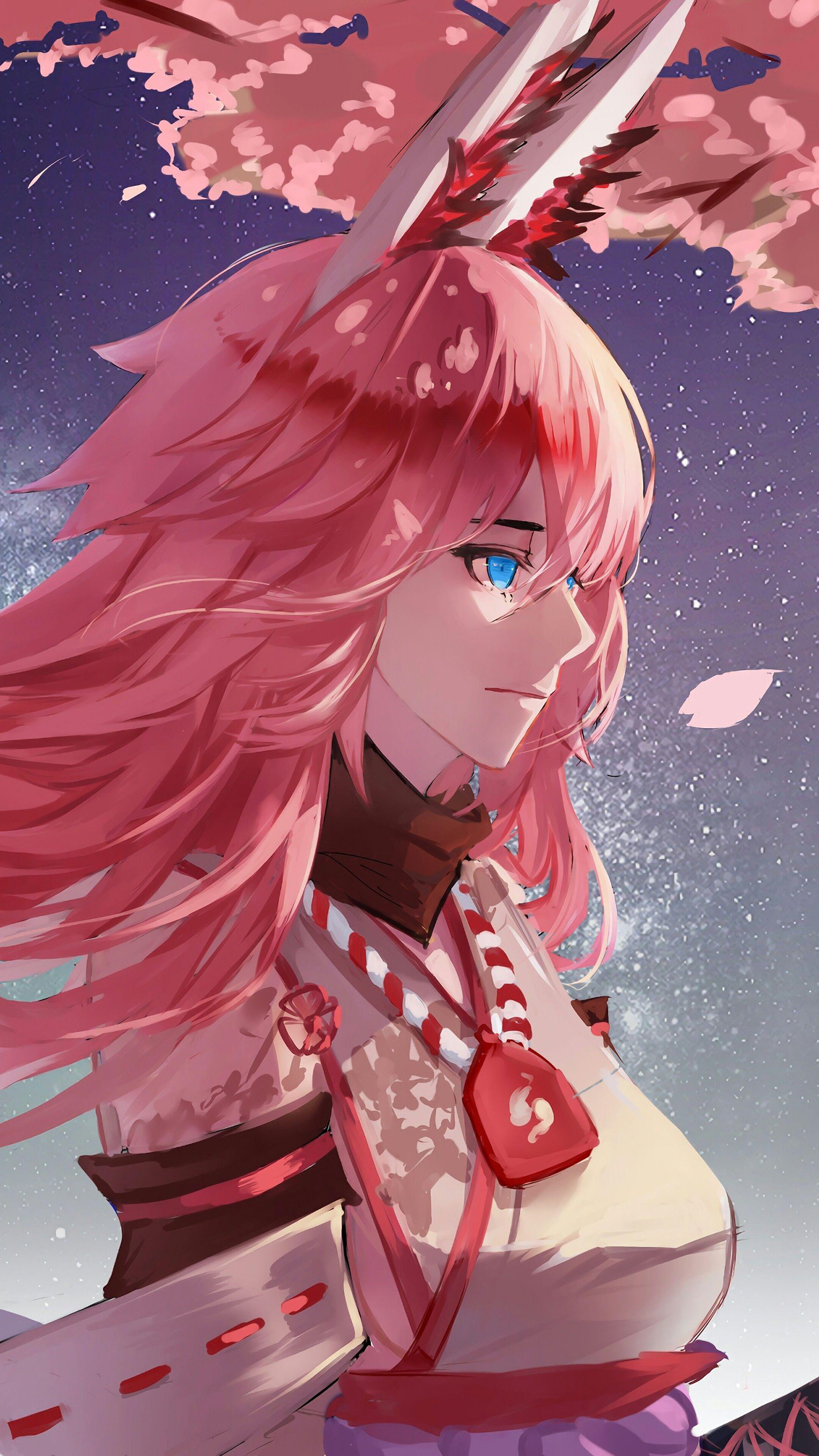 2160x3840 Anime, Girl, Sword, Pink Hair, Yae Sakura, Honkai Impact 3rd, 4K phone HD Wallpaper, Image, Background, Photo and Picture