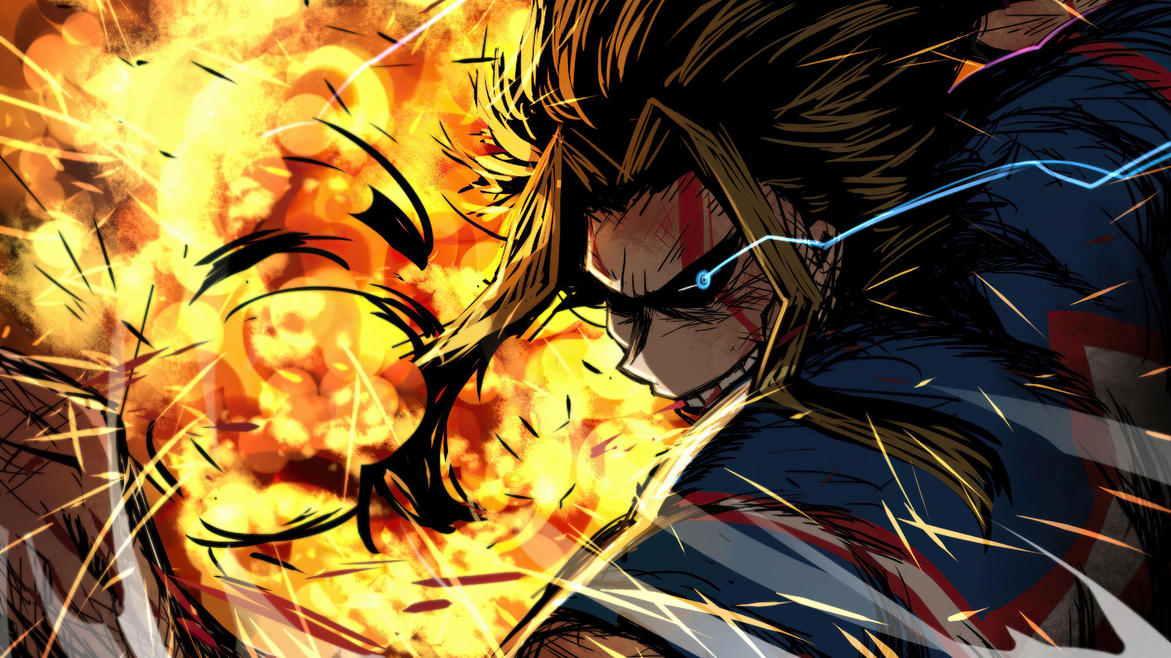 3840x2160 All Might wallpaper and background